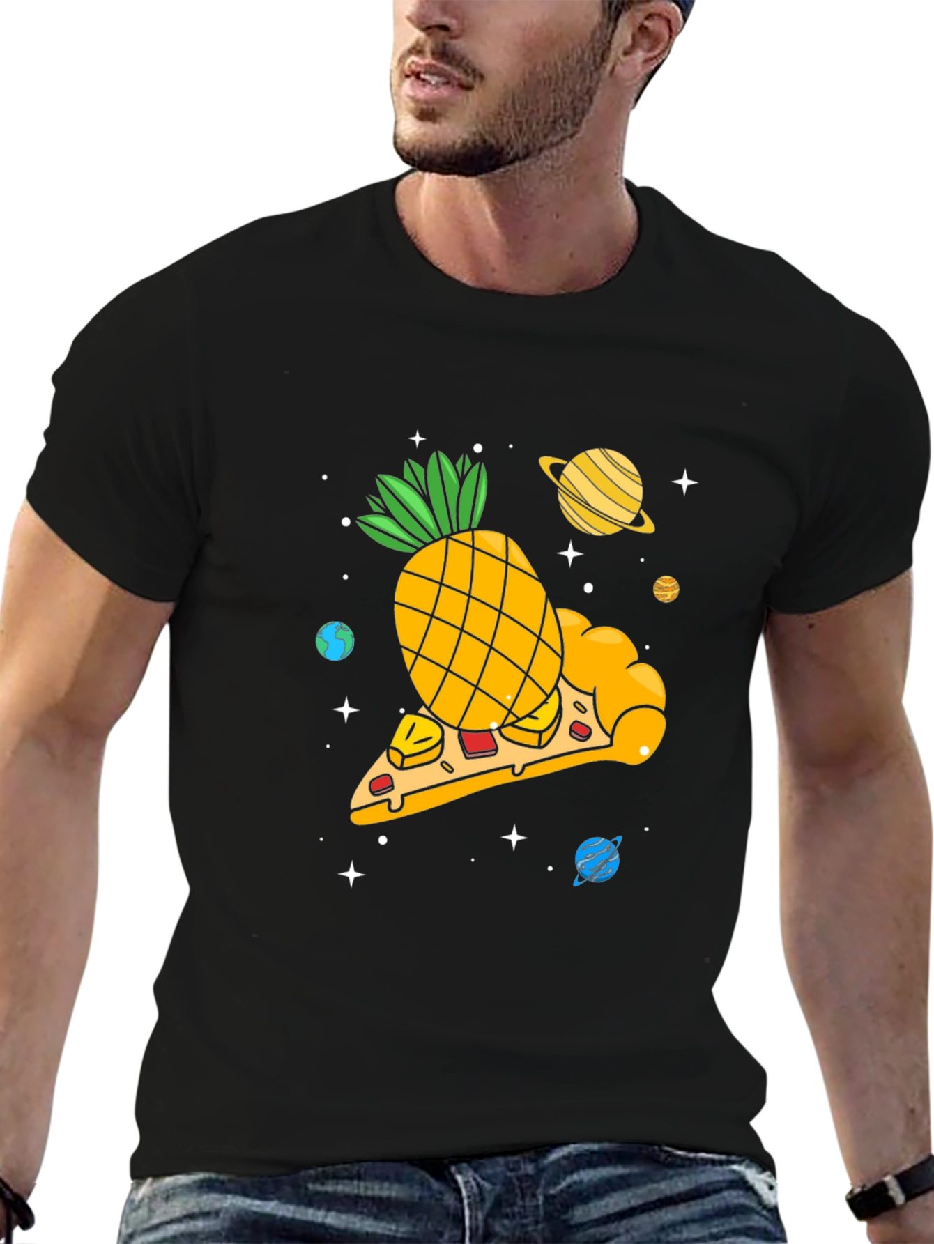 Pineapple Pizza Planet T-Shirt
