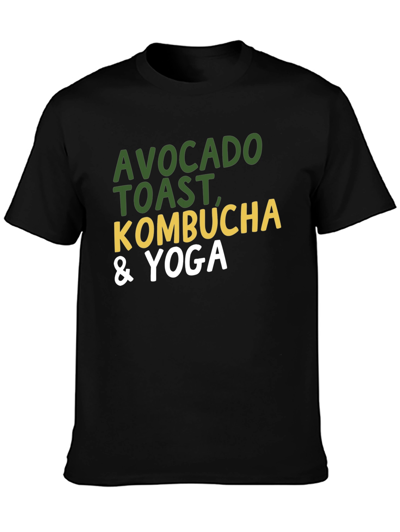 Avocado Toast Kombucha & Yoga T-Shirt