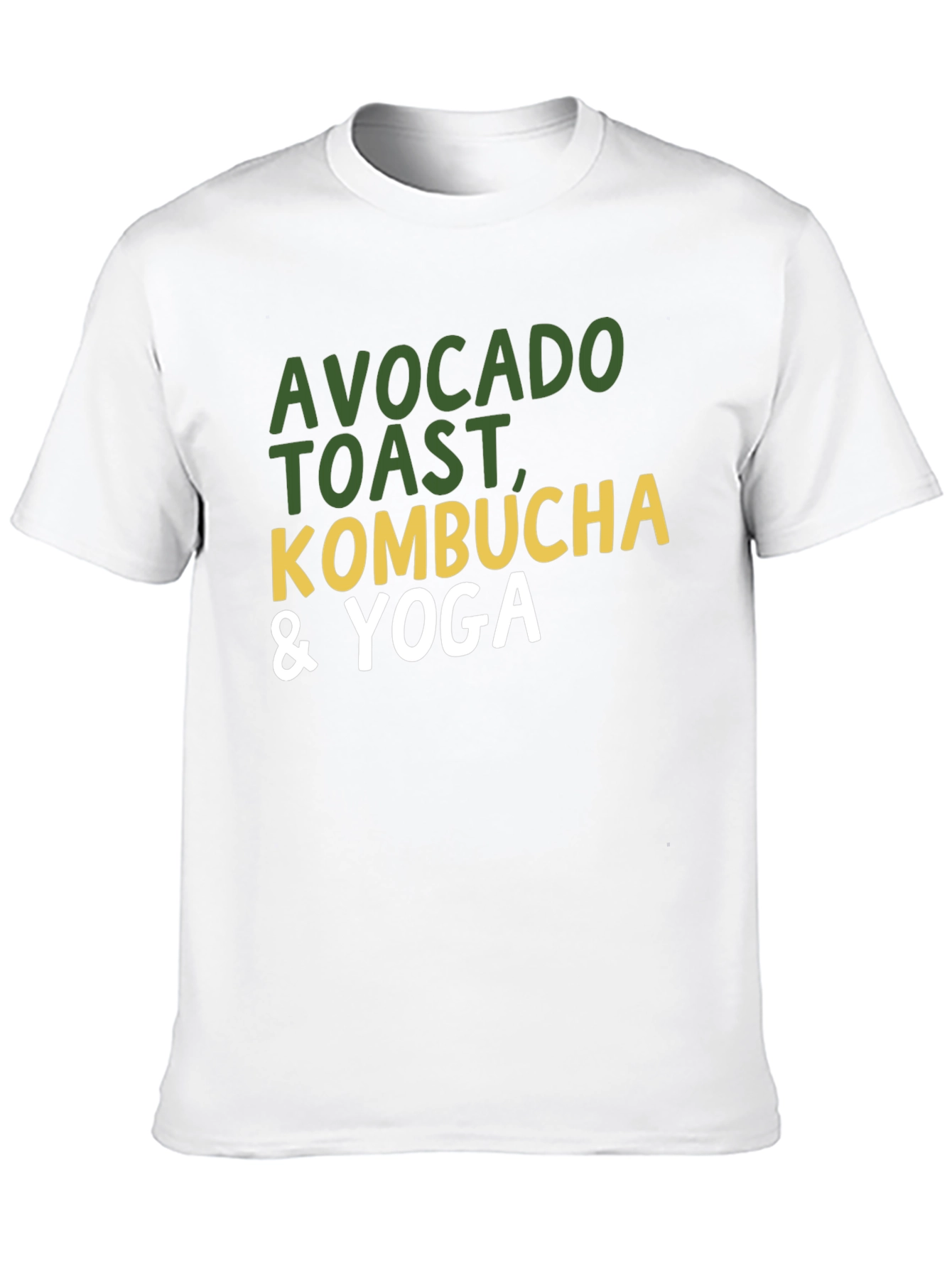Avocado Toast Kombucha & Yoga T-Shirt