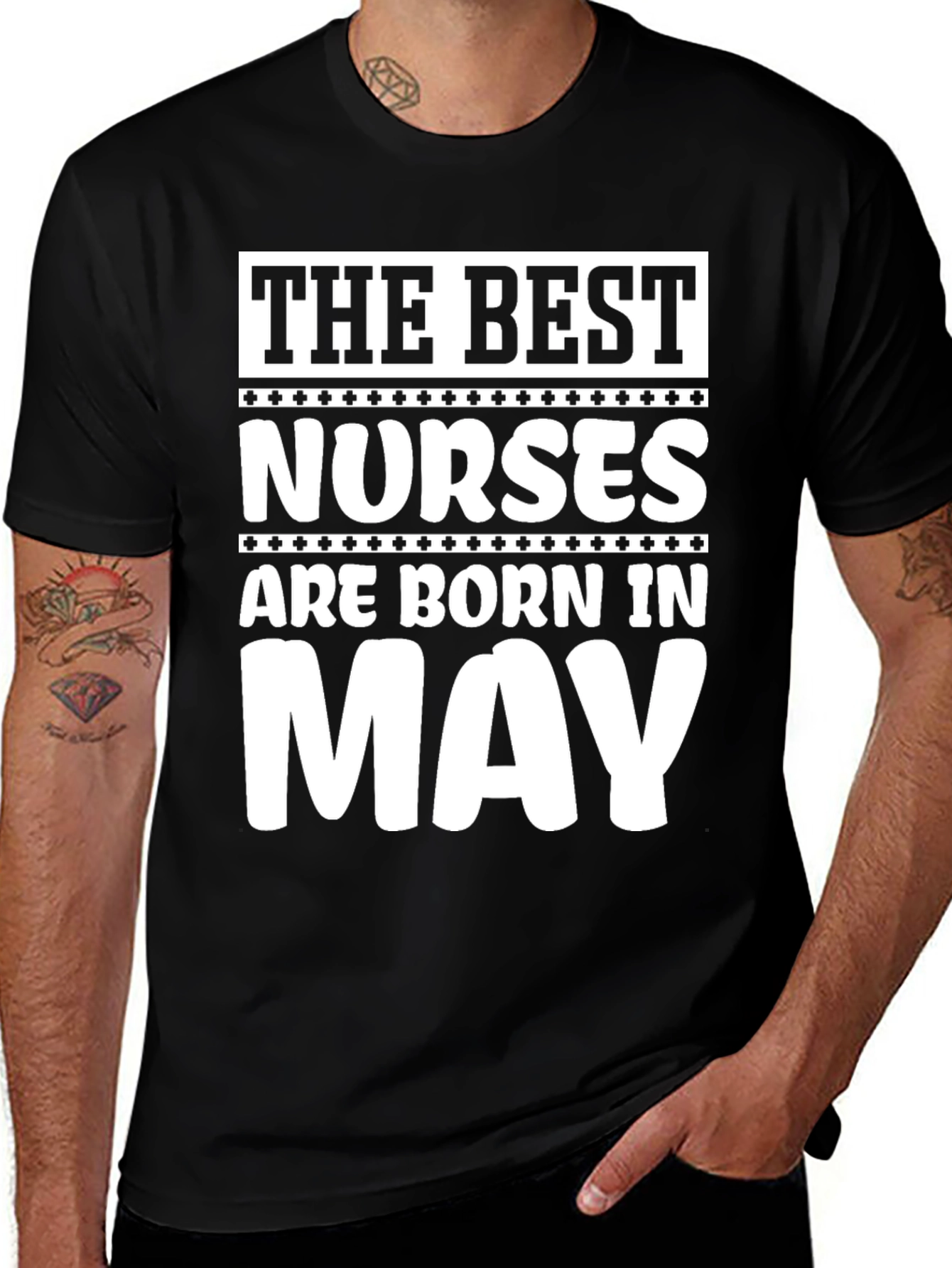 The Best Nurses Are Born In May T-Shirt