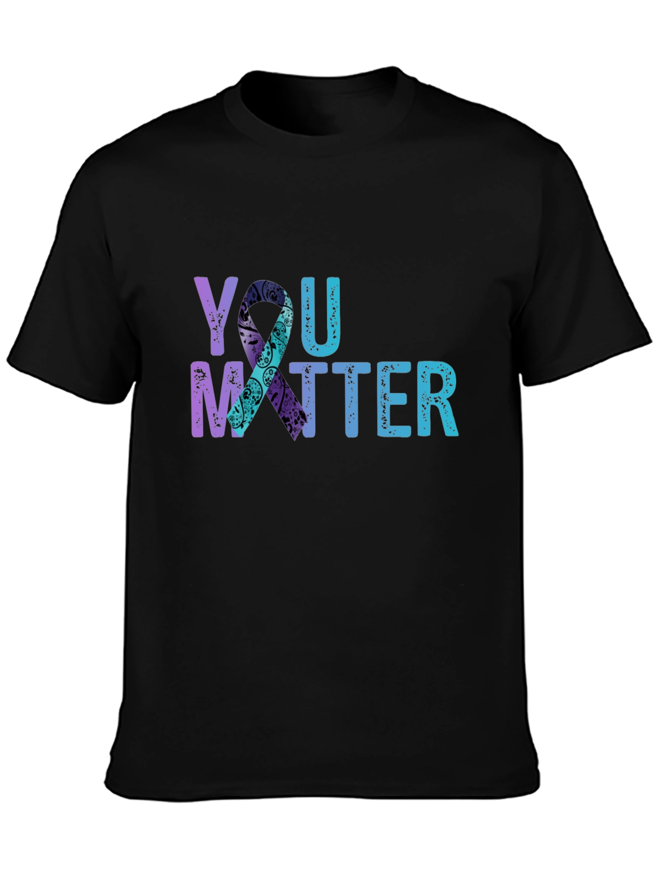 You Matter Graphic T-Shirt - Black