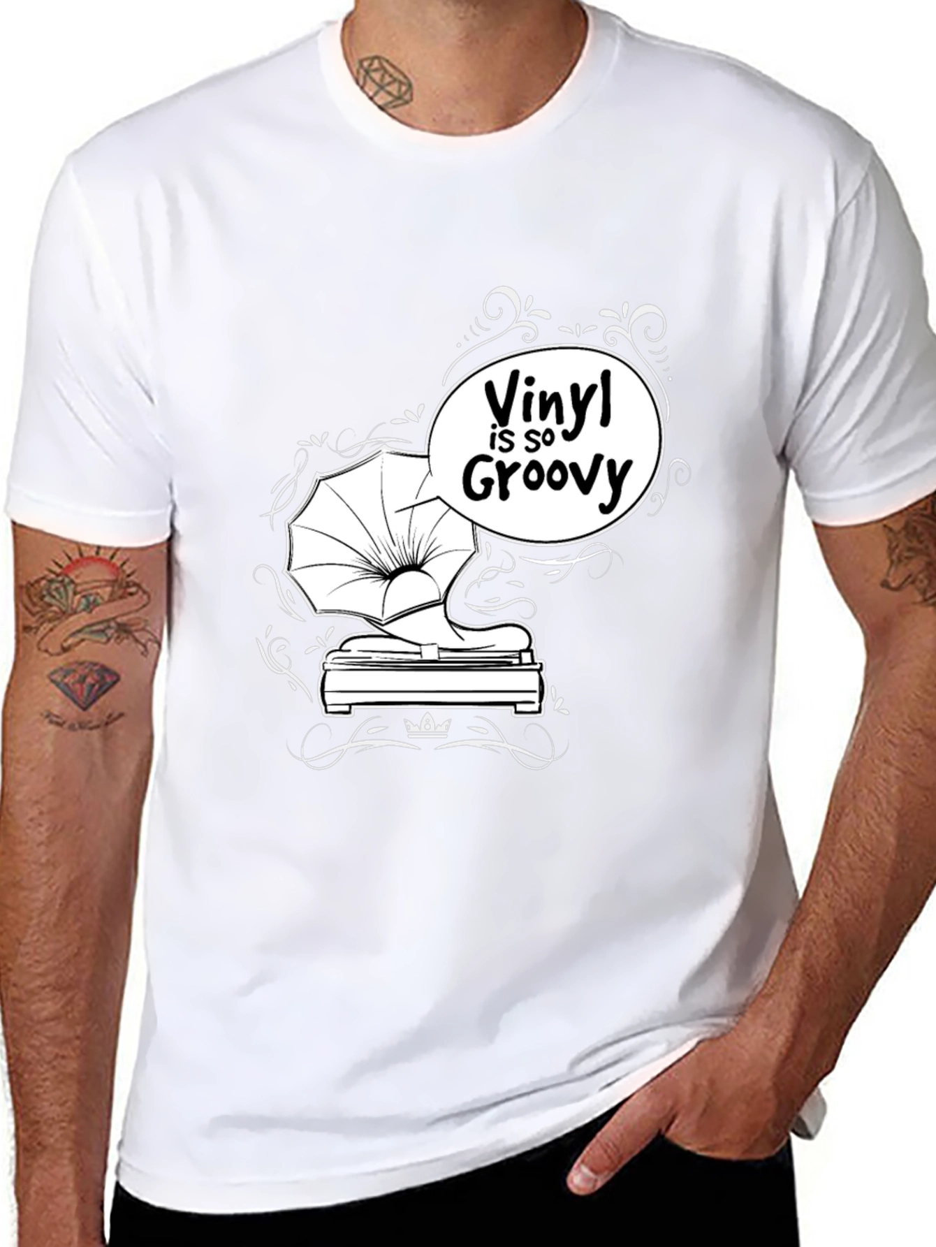 Vinyl is so Groovy T-Shirt - Retro Music Tee