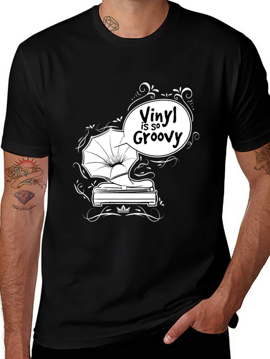 Vinyl is so Groovy T-Shirt - Retro Music Tee