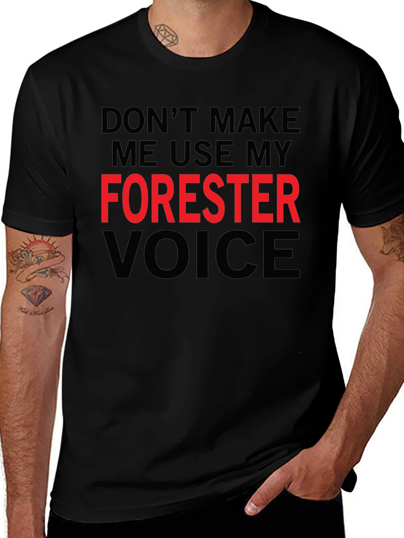 Forester Voice T-Shirt - Funny Graphic Tee