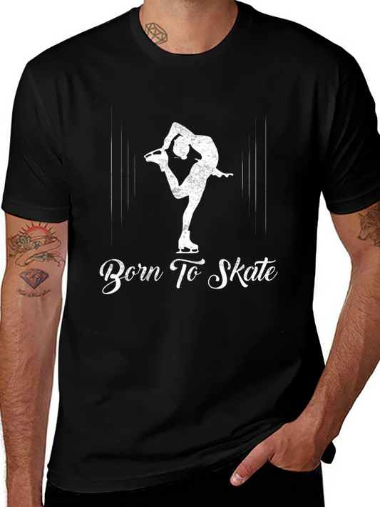Born To Skate Black T-Shirt