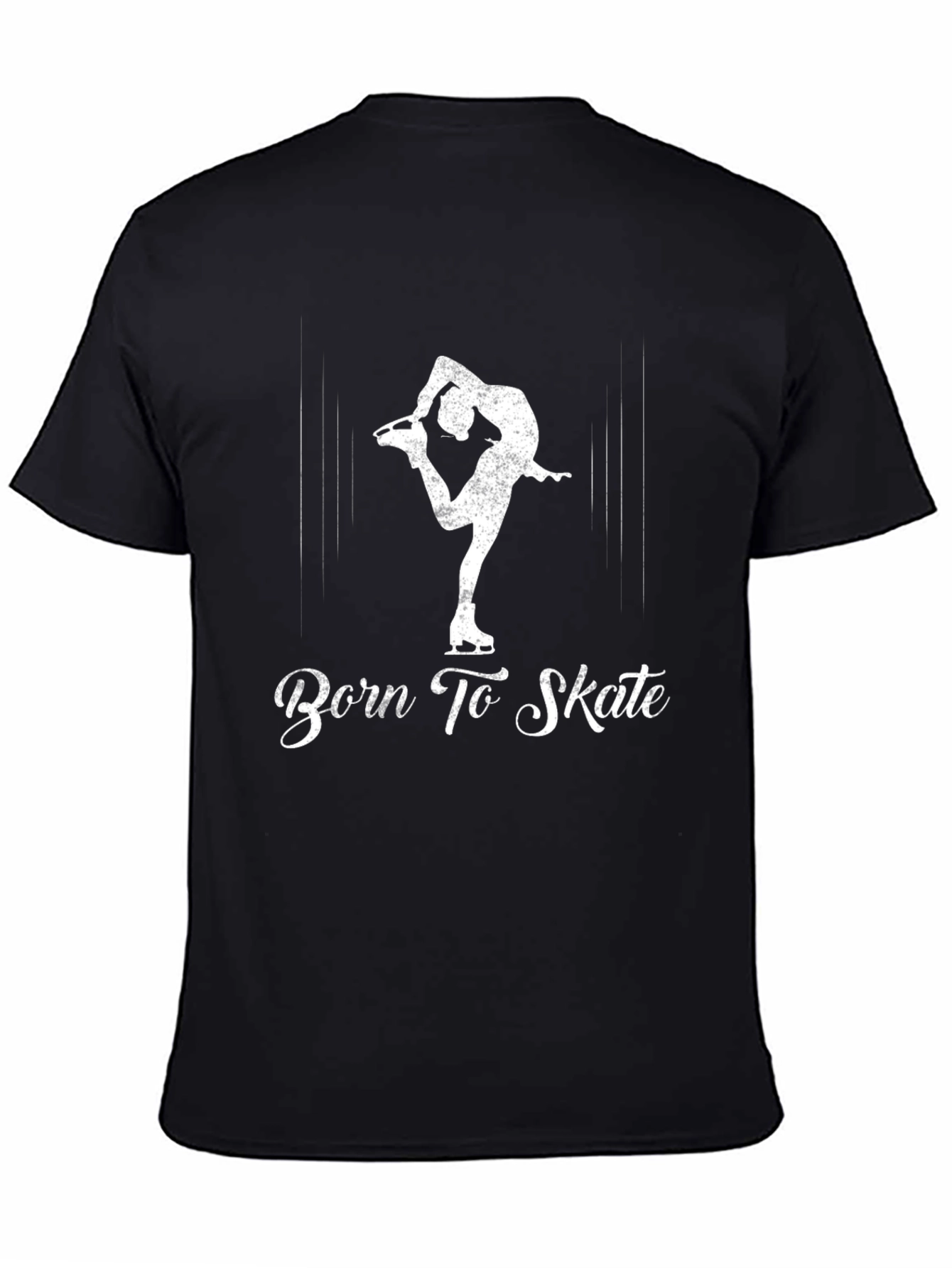 Born To Skate Black T-Shirt