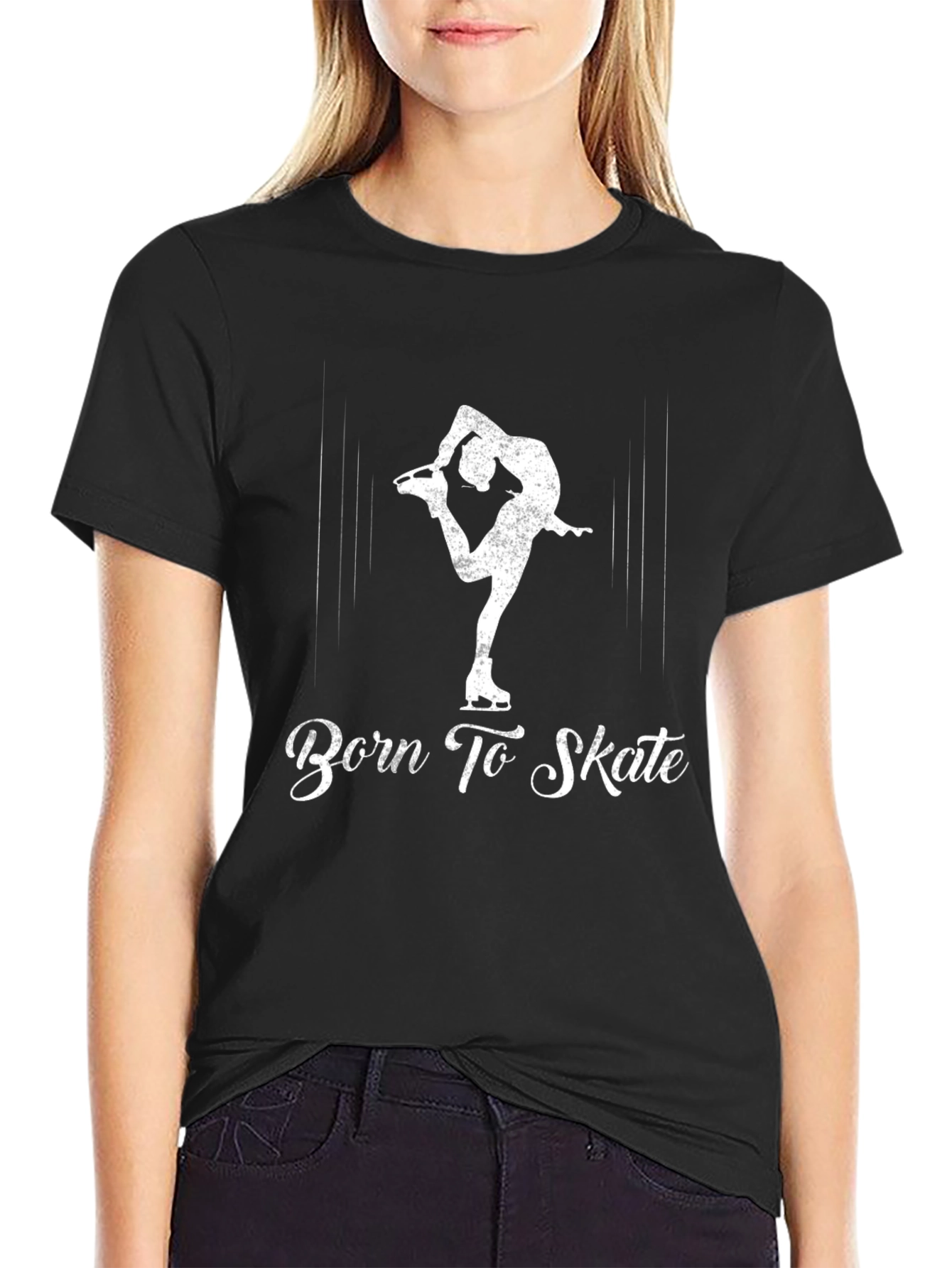 Born To Skate Black T-Shirt