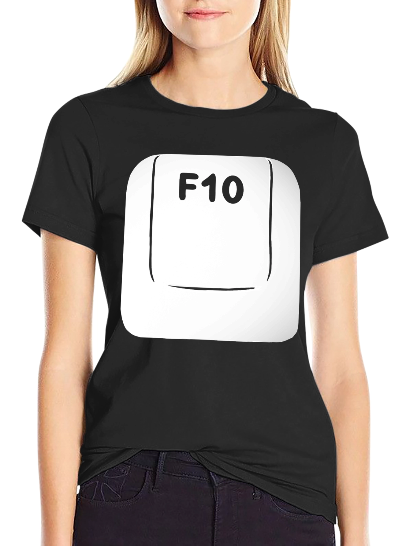 F10 Computer Key T-Shirt - Geeky & Fun!