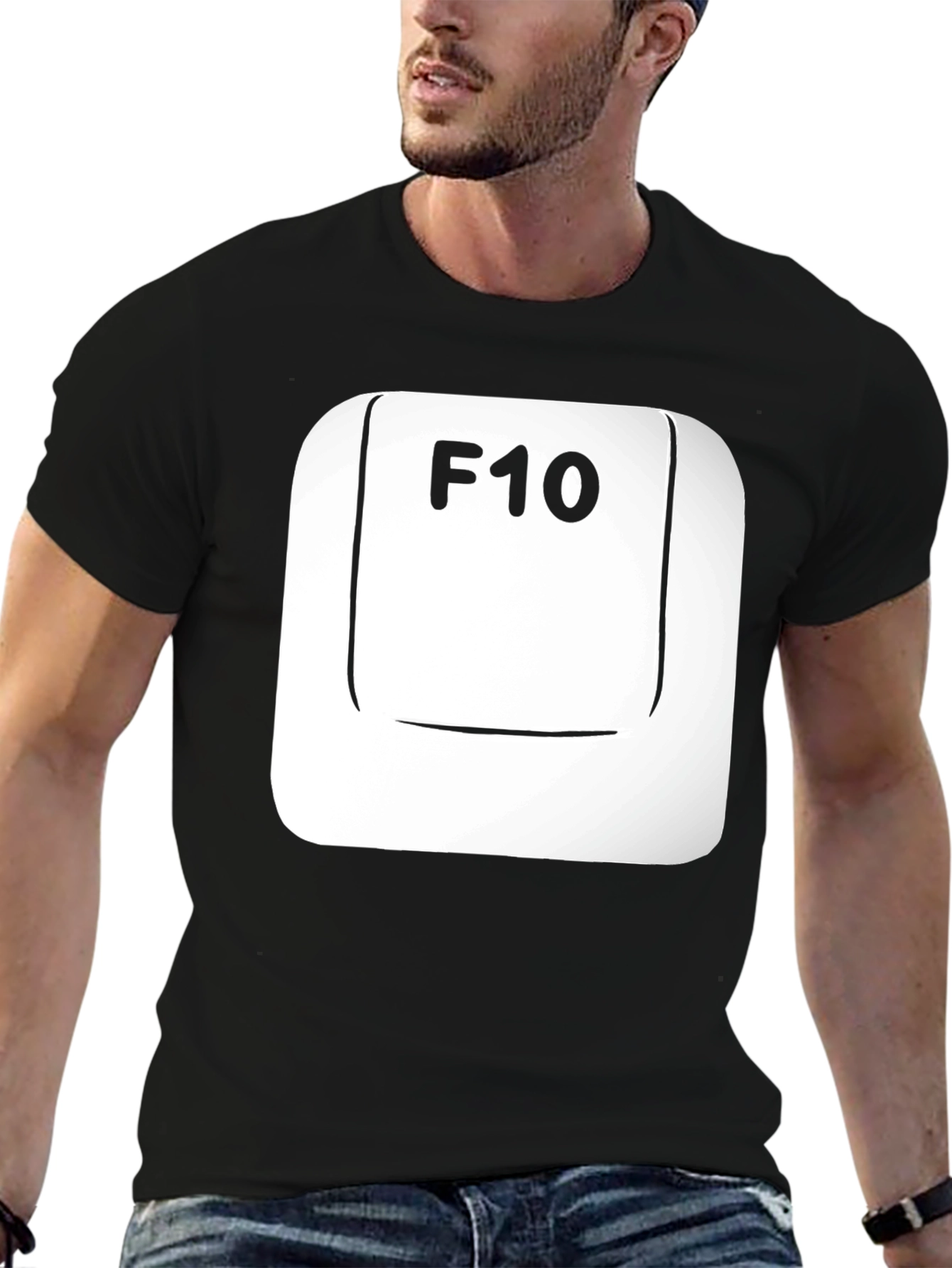 F10 Computer Key T-Shirt - Geeky & Fun!