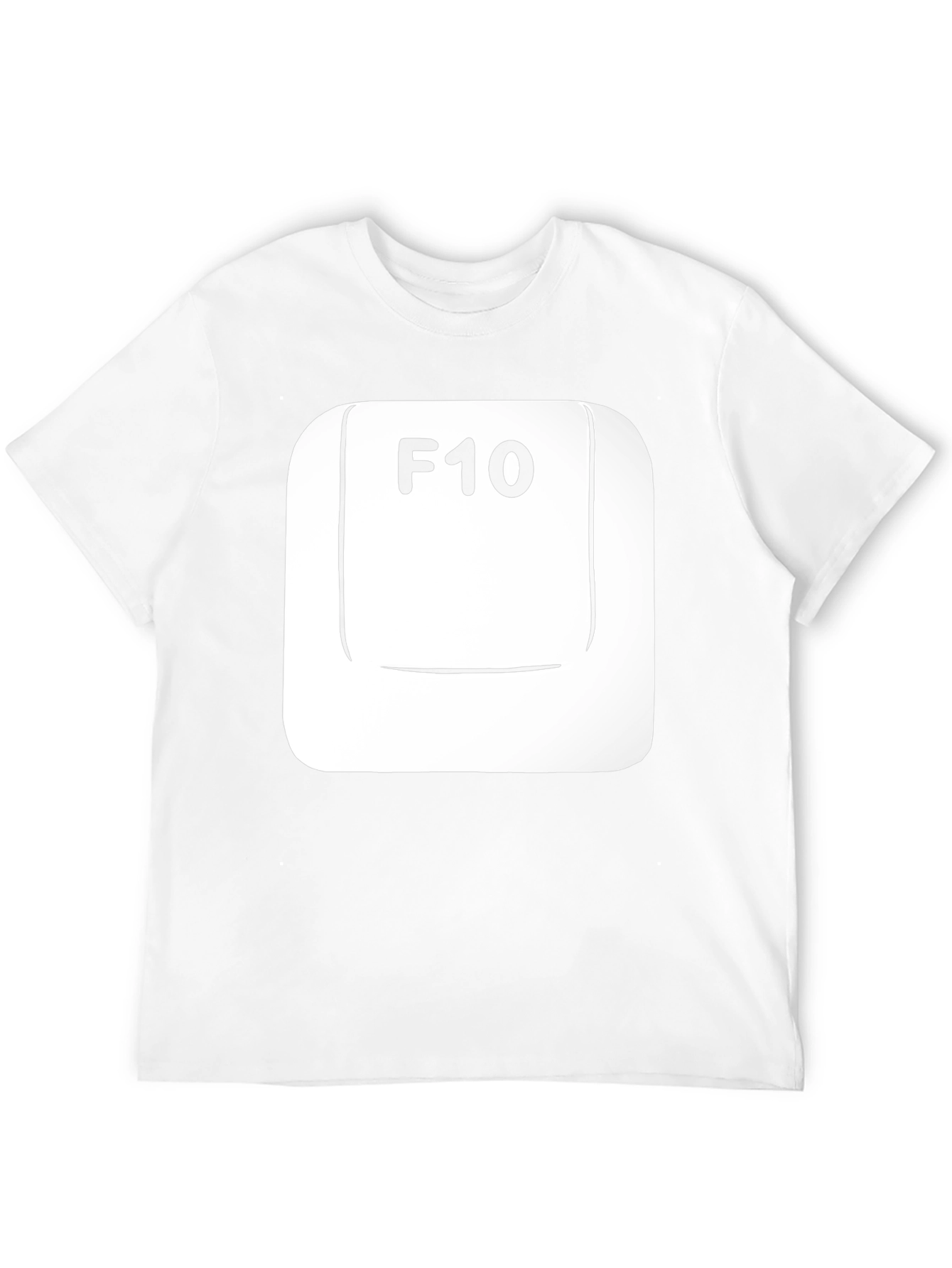F10 Computer Key T-Shirt - Geeky & Fun!