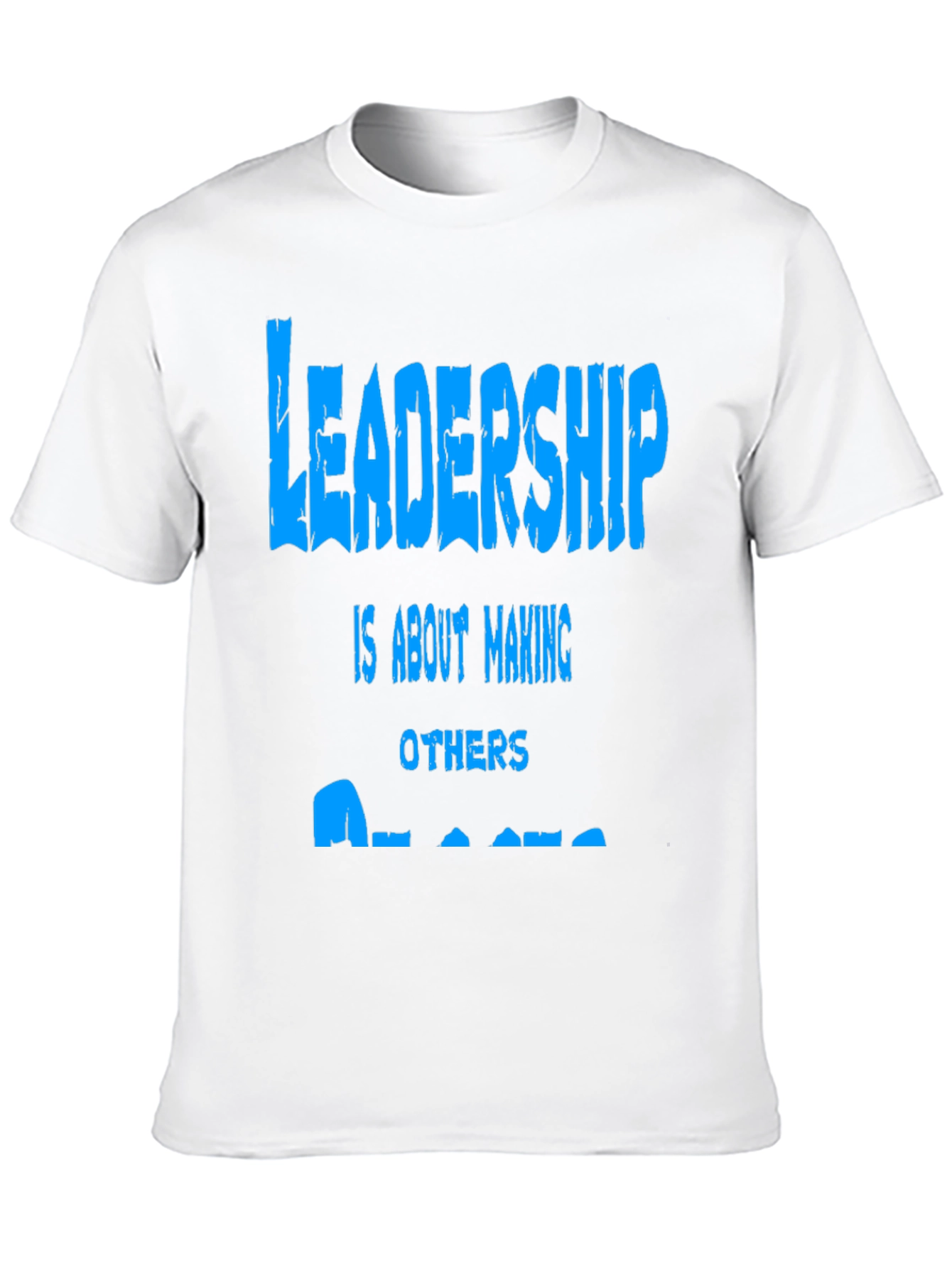 Leadership Graphic Print Tee - Black
