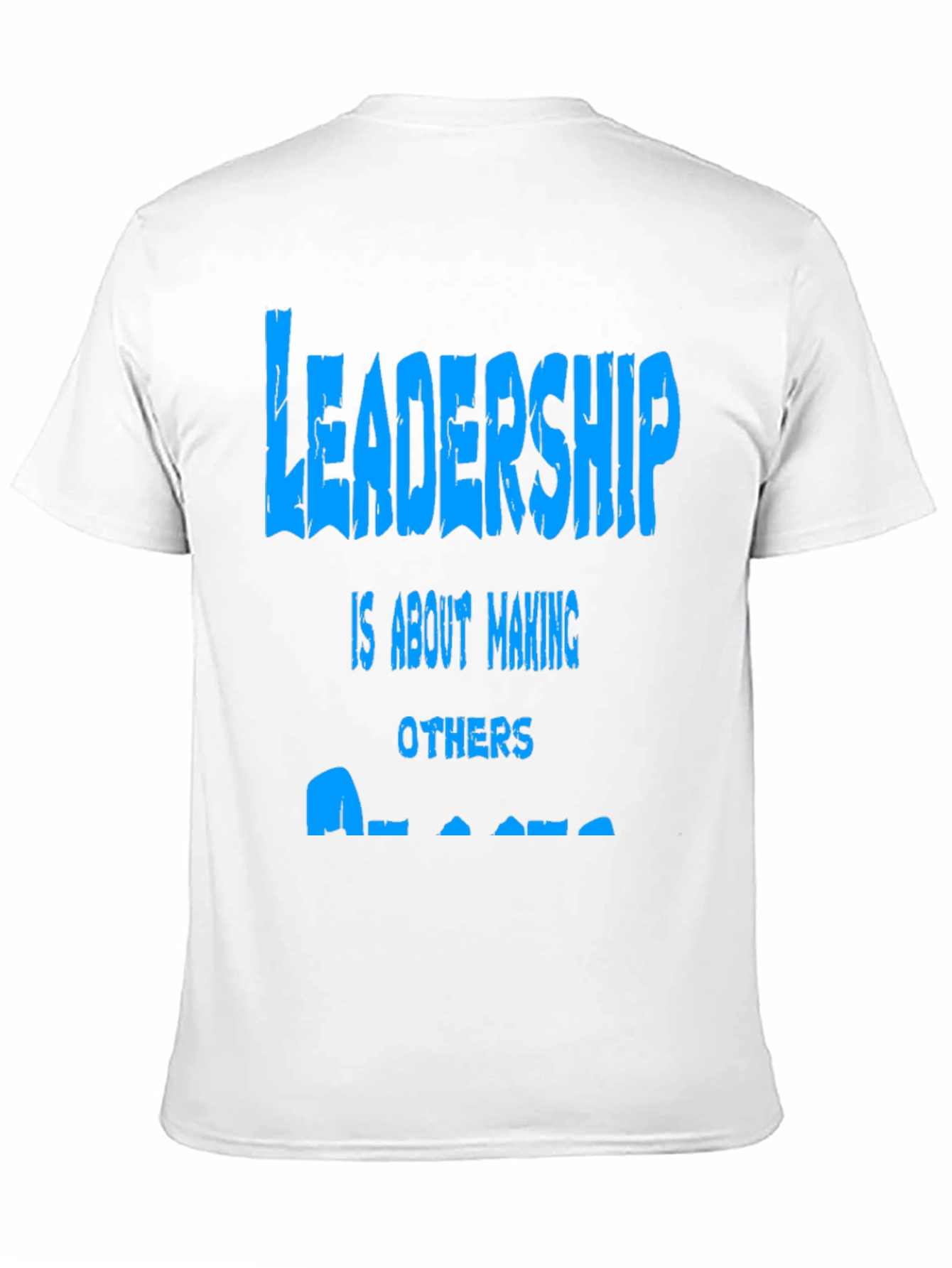 Leadership Graphic Print Tee - Black