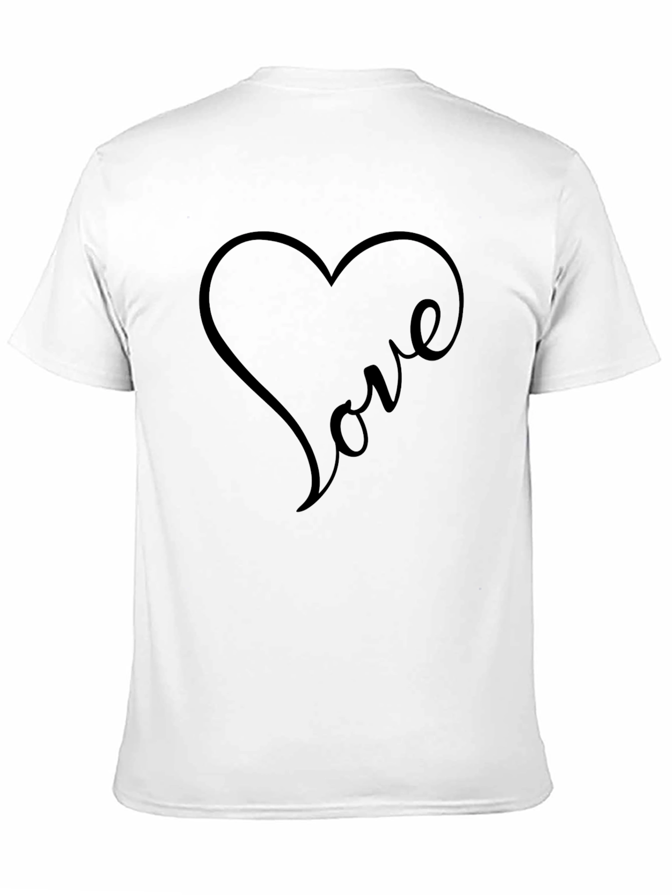 Love Heart T-Shirt - Stylish Graphic Tee