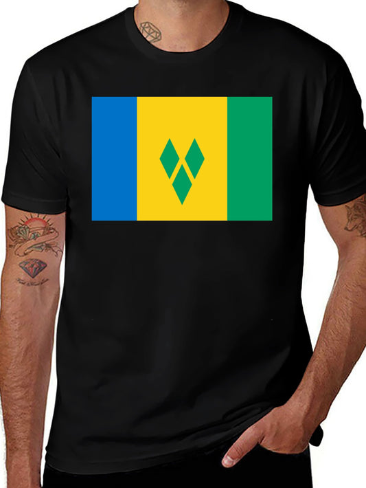 SVG Flag T-Shirt - Saint Vincent & the Grenadines Pride