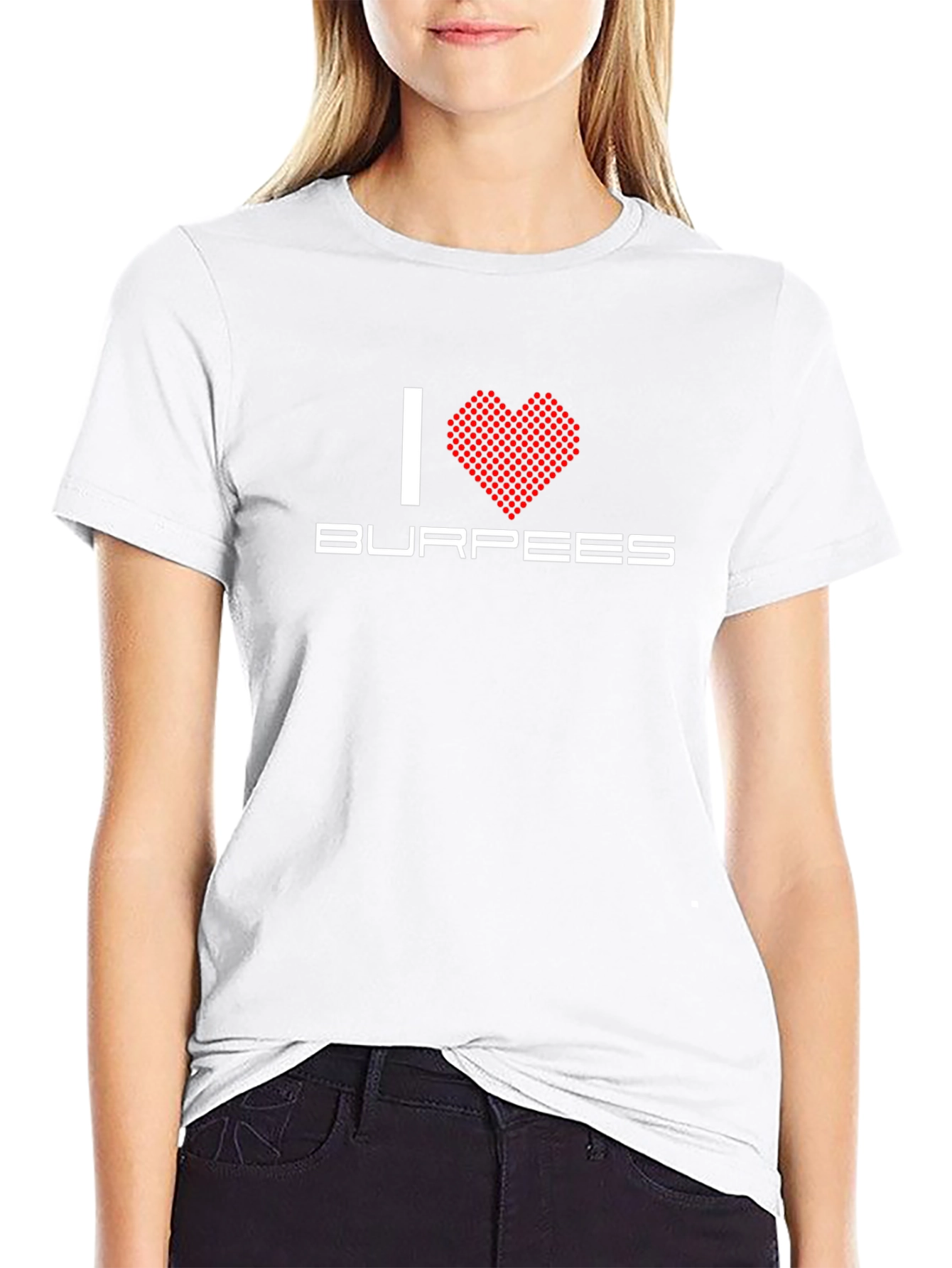 I Love Burpees Black T-Shirt