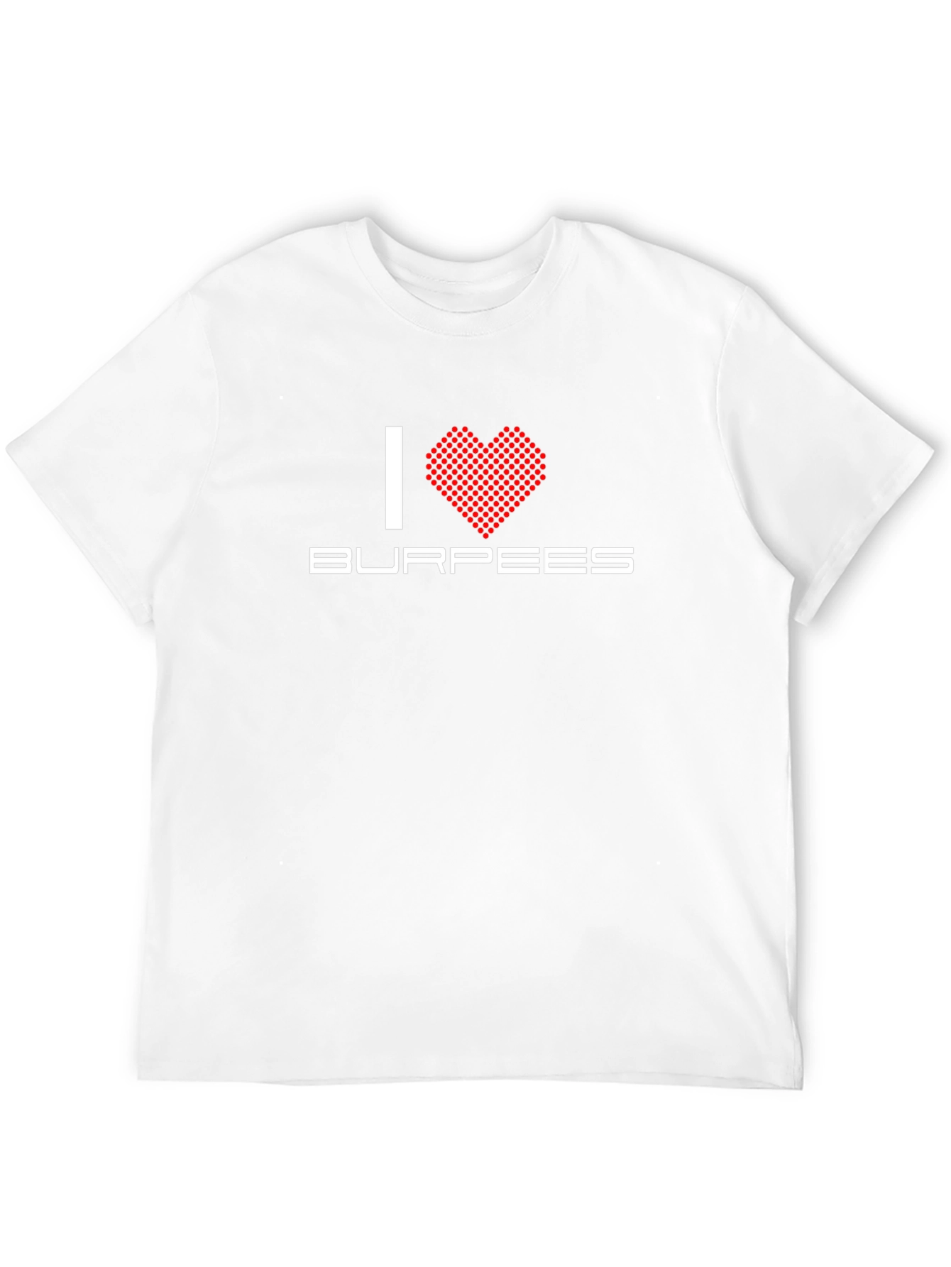 I Love Burpees Black T-Shirt