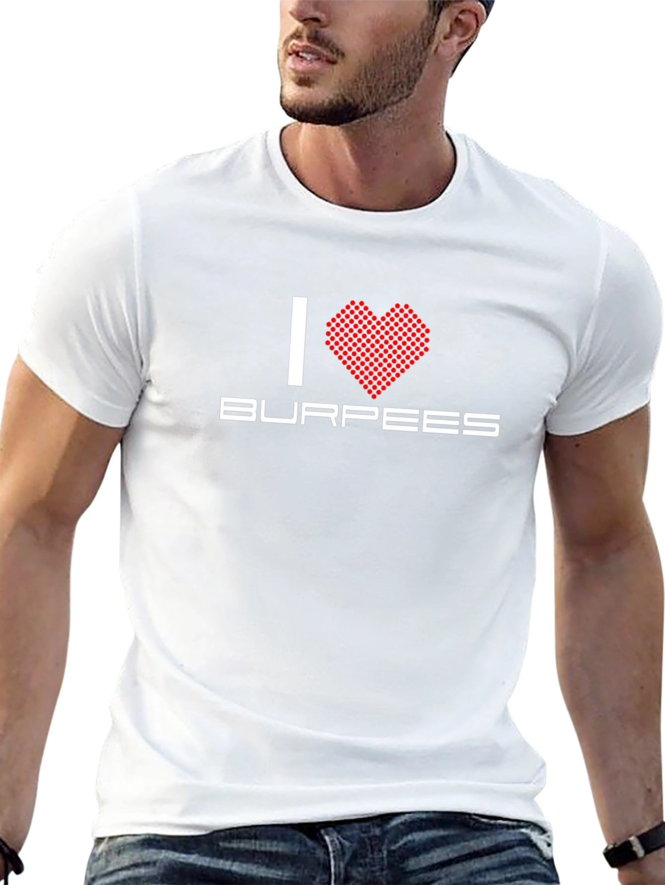 I Love Burpees Black T-Shirt
