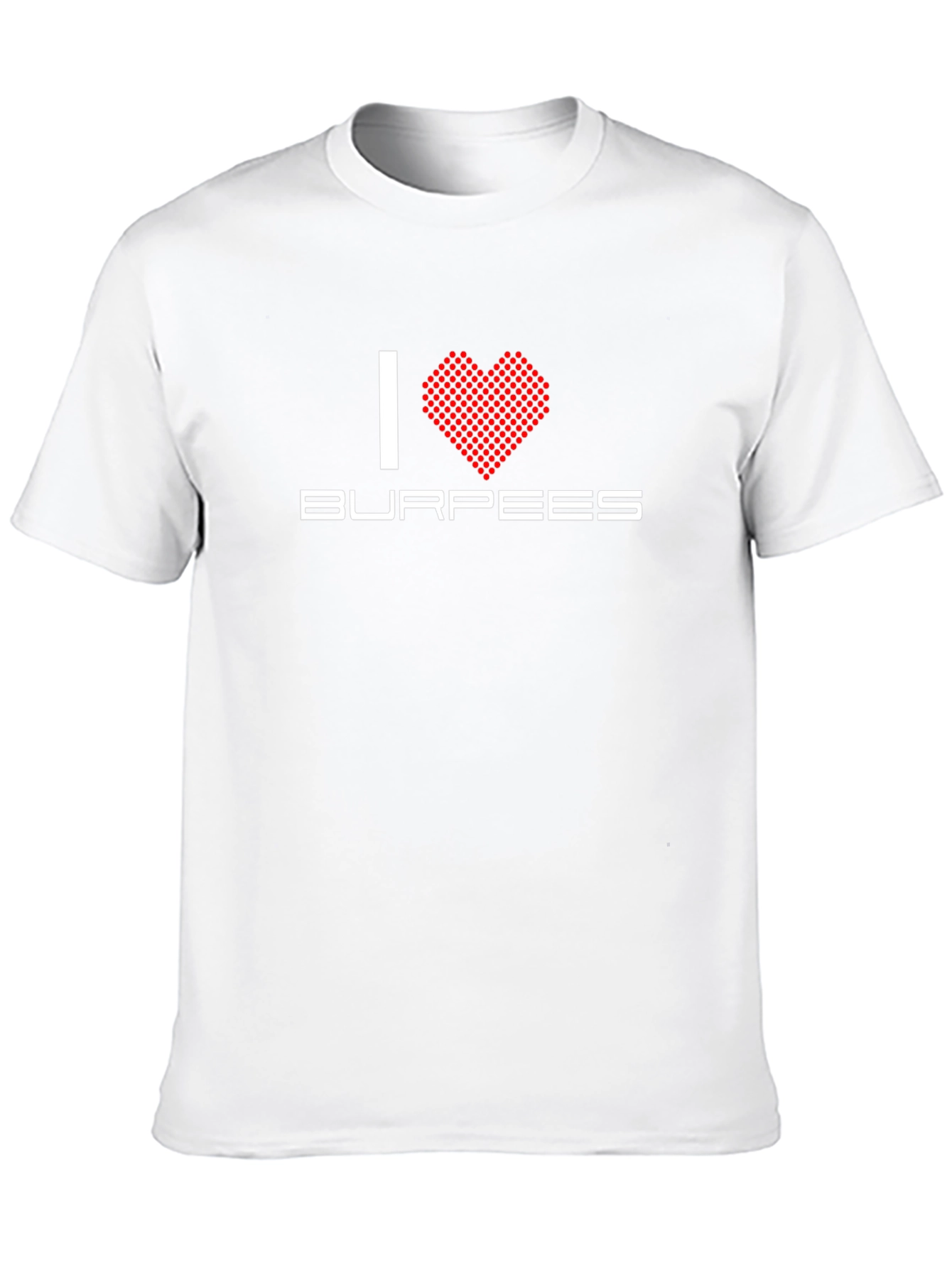 I Love Burpees Black T-Shirt