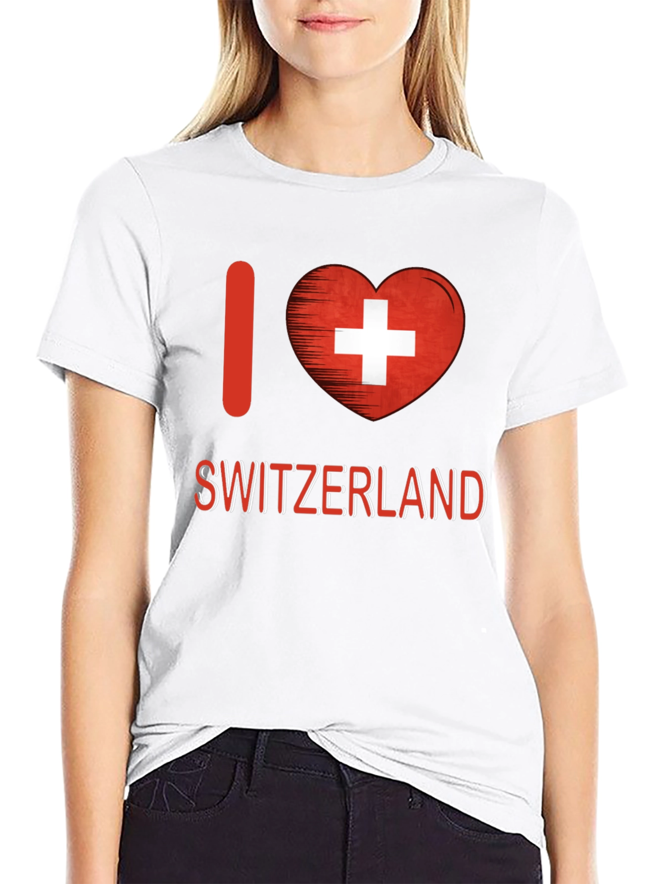 I Love Switzerland Graphic Tee