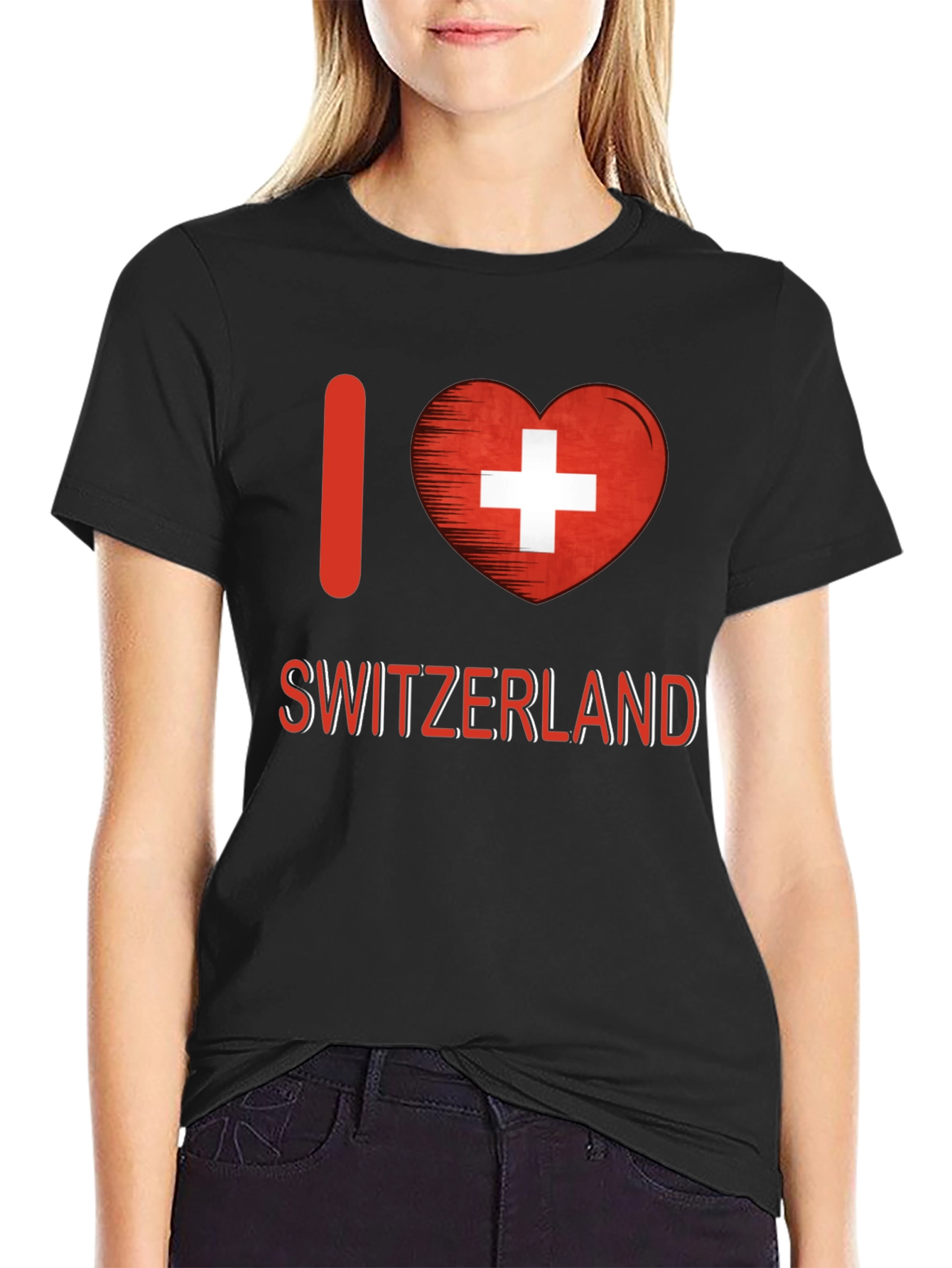 I Love Switzerland Graphic Tee