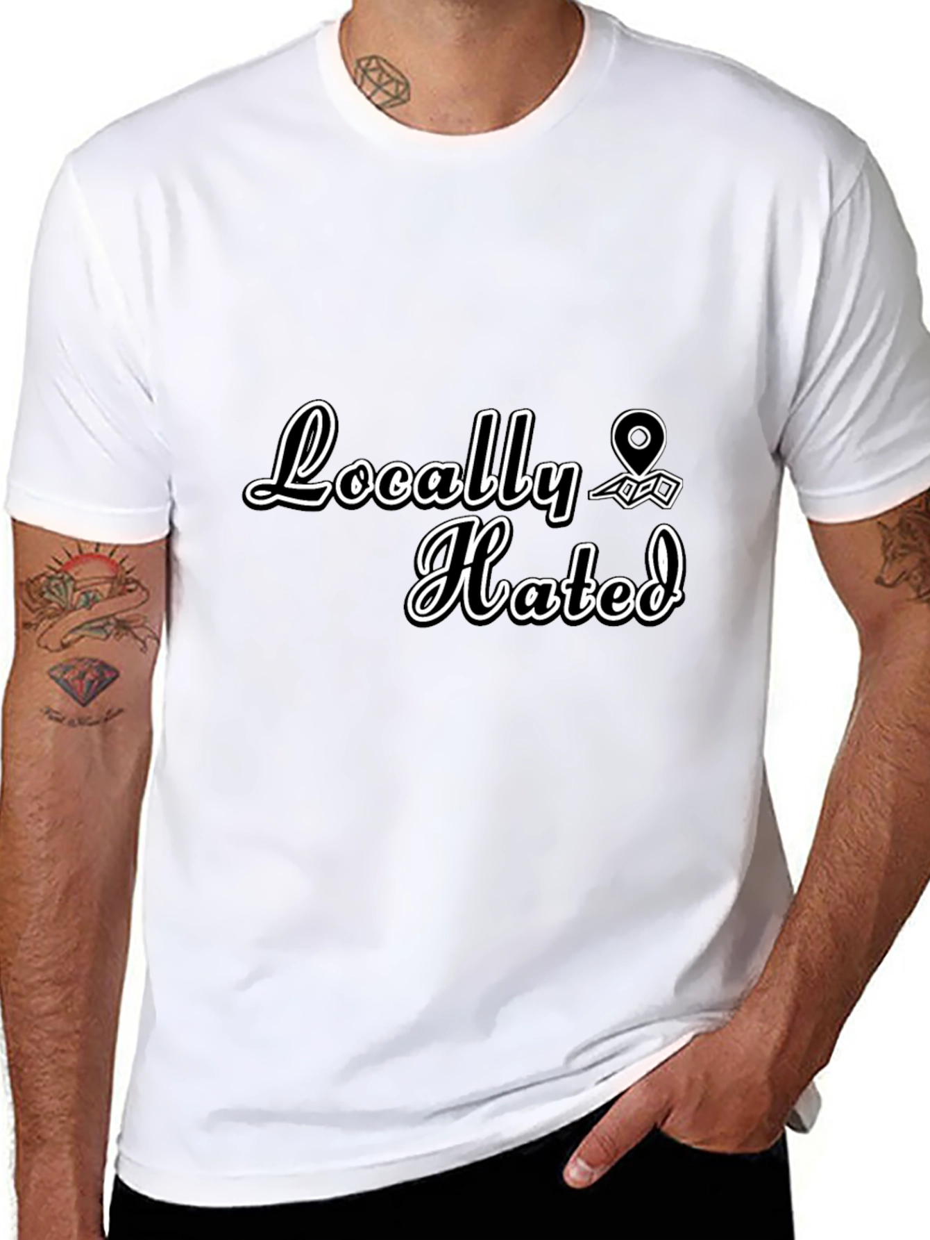 Locally Hated Graphic T-Shirt