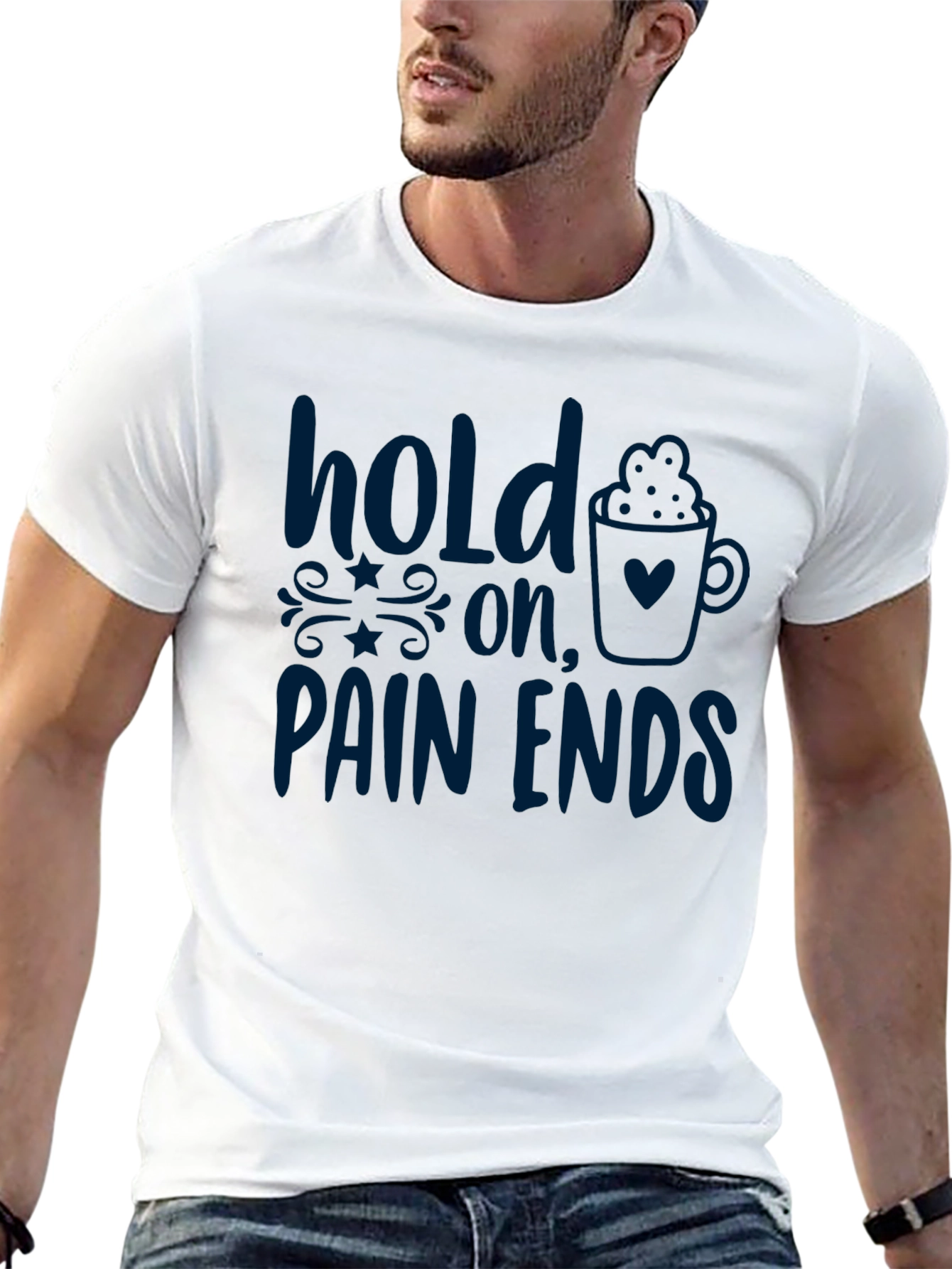 Hold On Pain Ends Graphic Tee