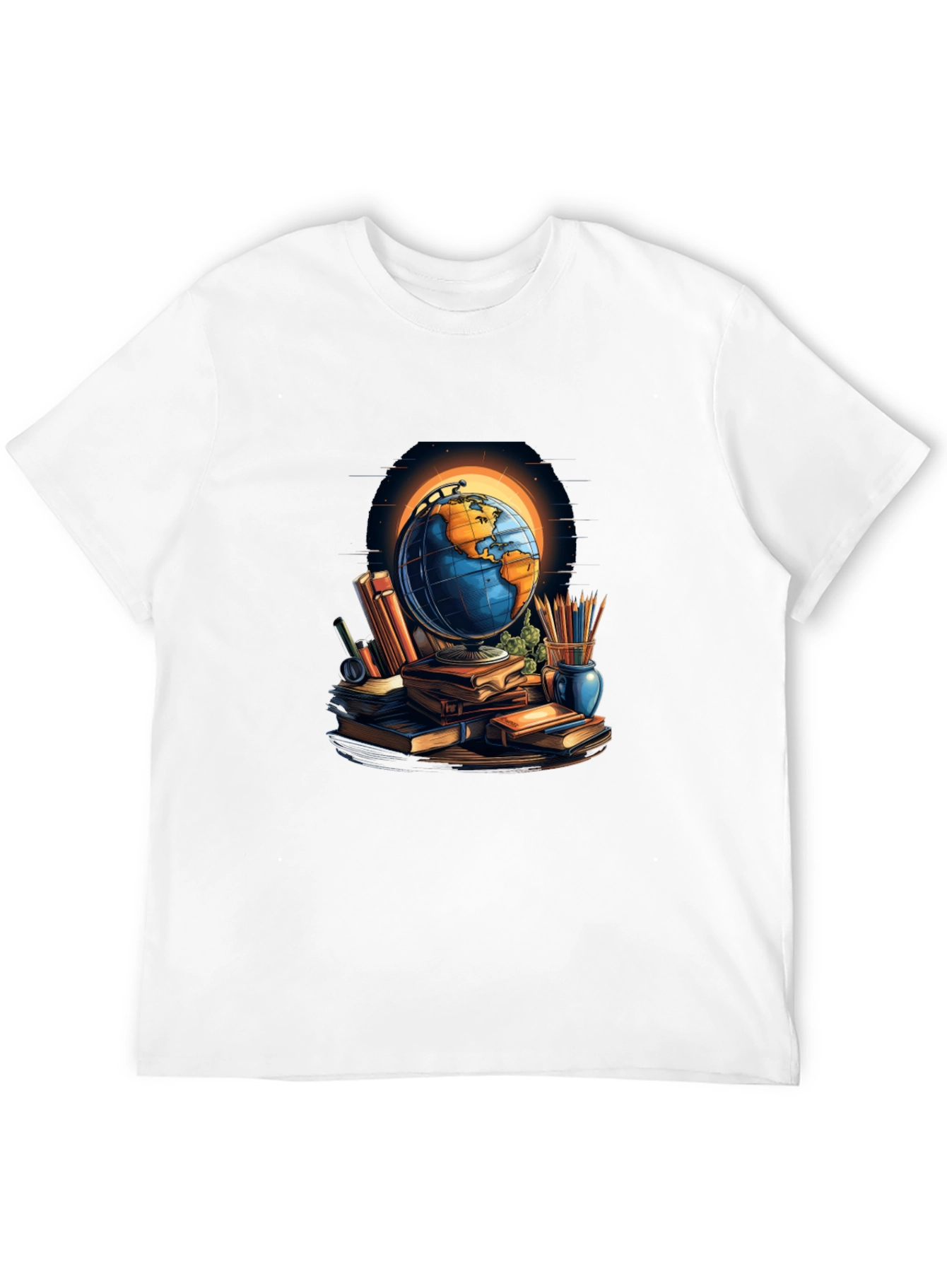 Globetrotter Graphic Tee - Worldly Design