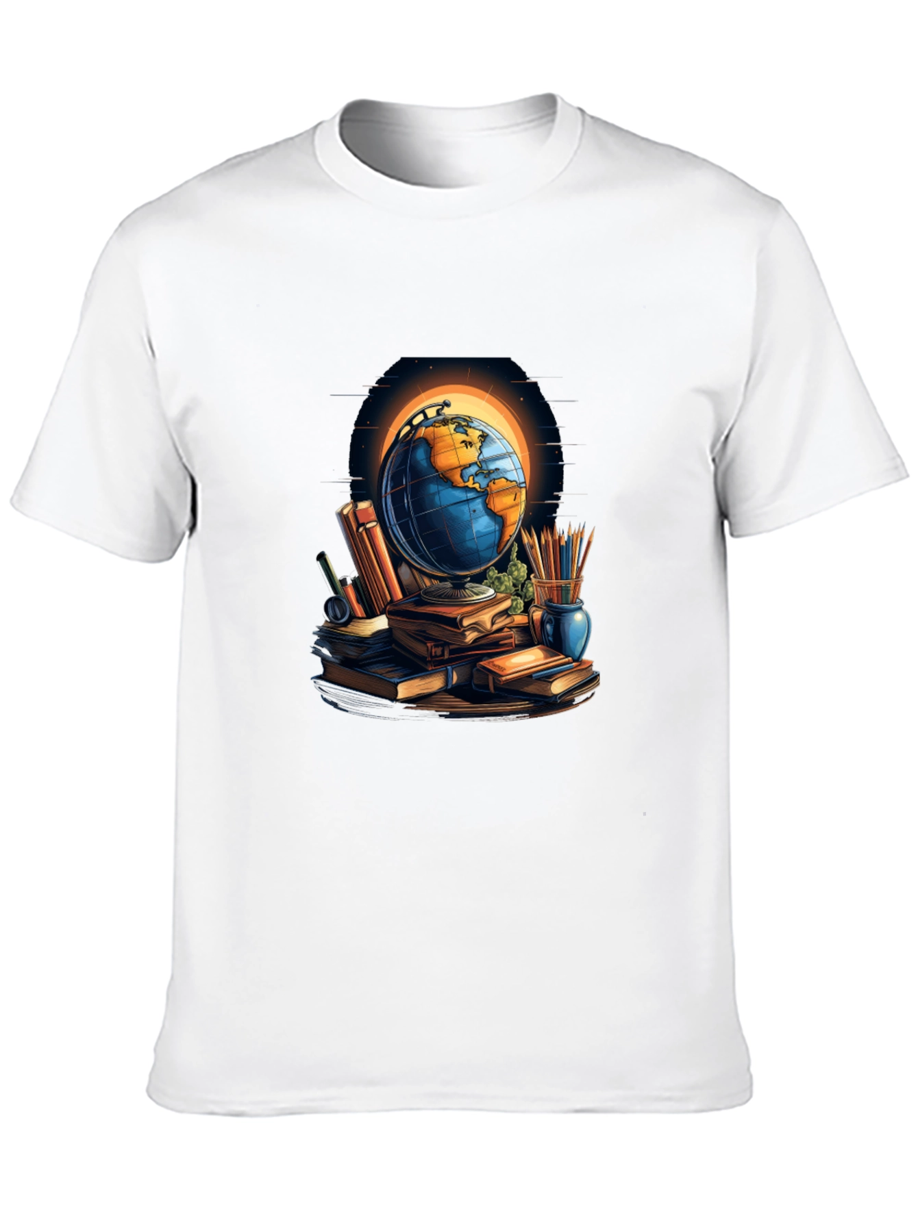 Globetrotter Graphic Tee - Worldly Design