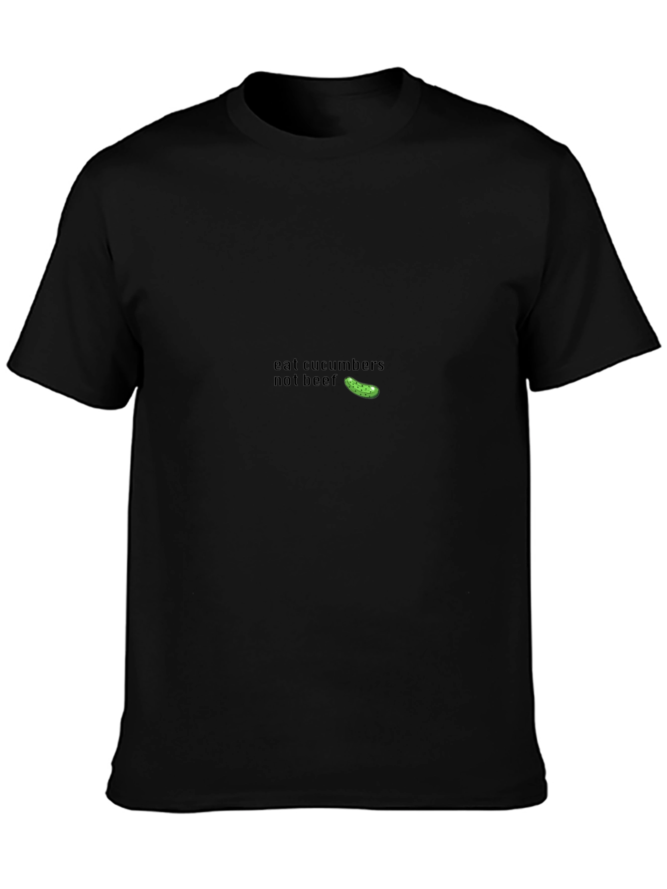 Eat Cucumbers Not Beef Graphic Tee