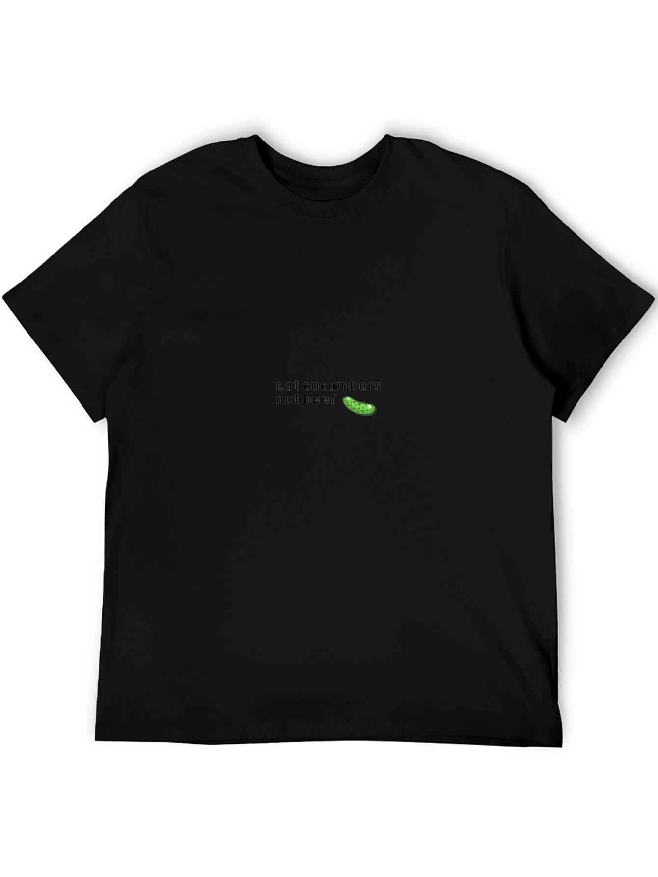 Eat Cucumbers Not Beef Graphic Tee