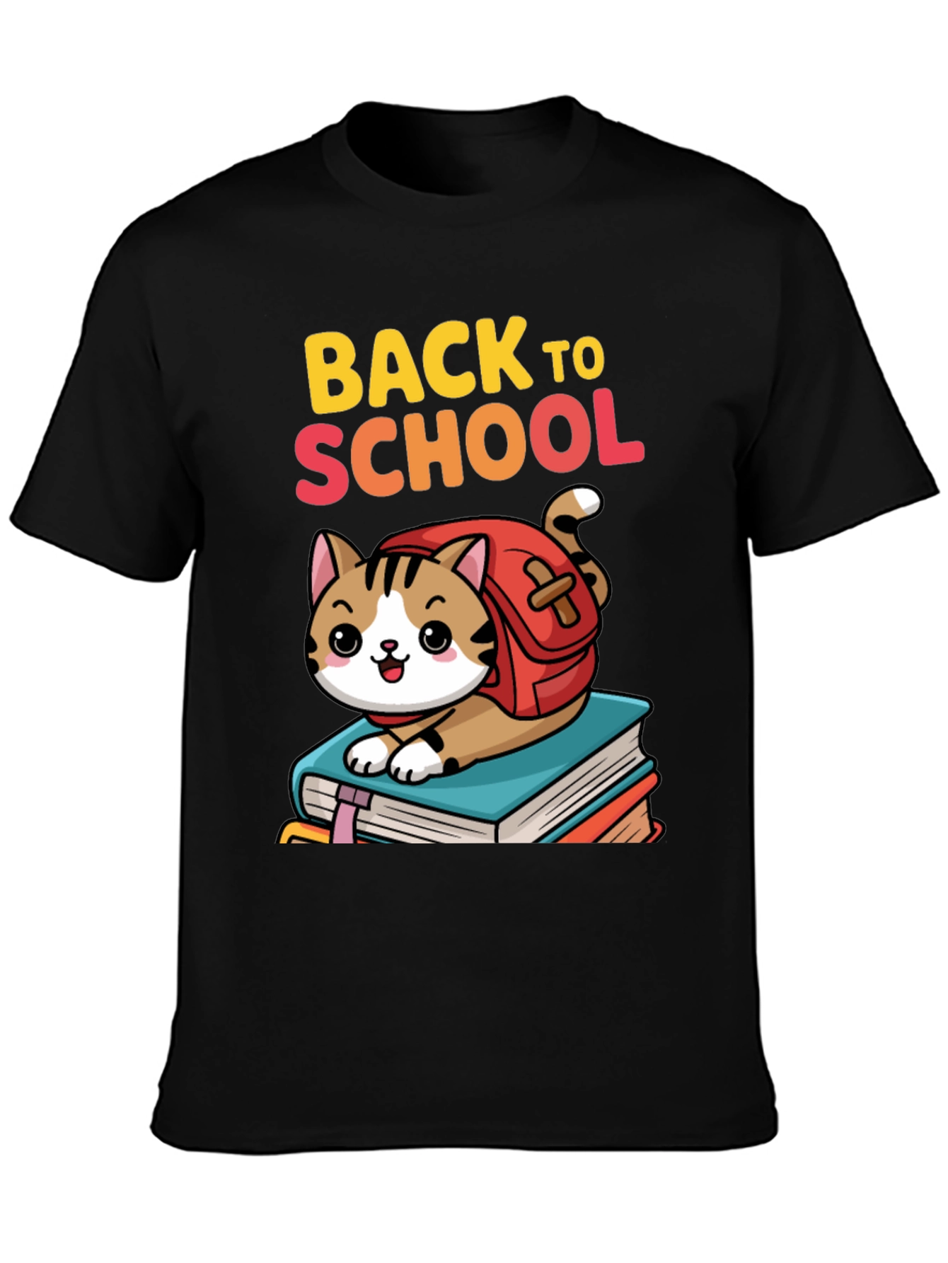 Back to School Cat T-Shirt