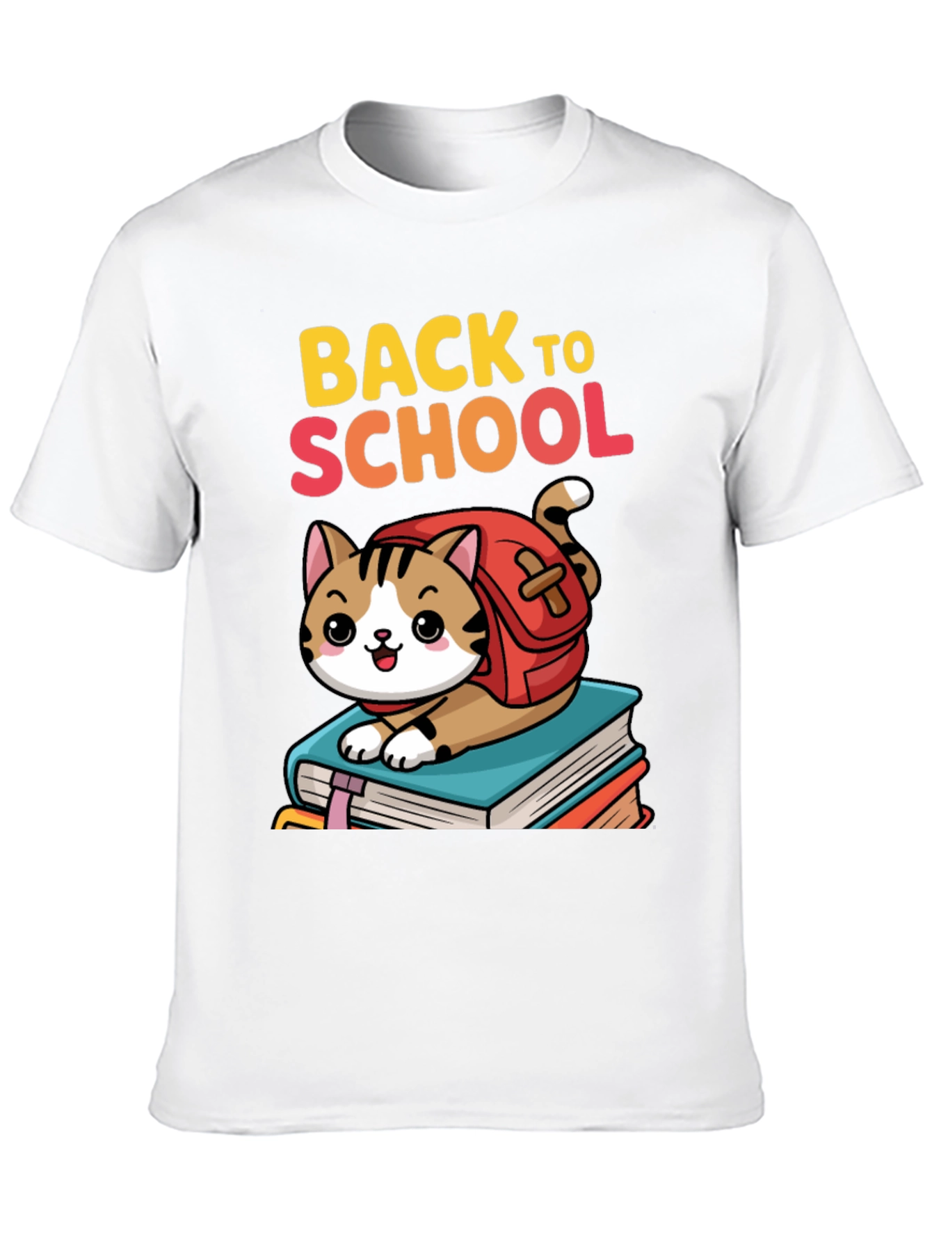 Back to School Cat T-Shirt