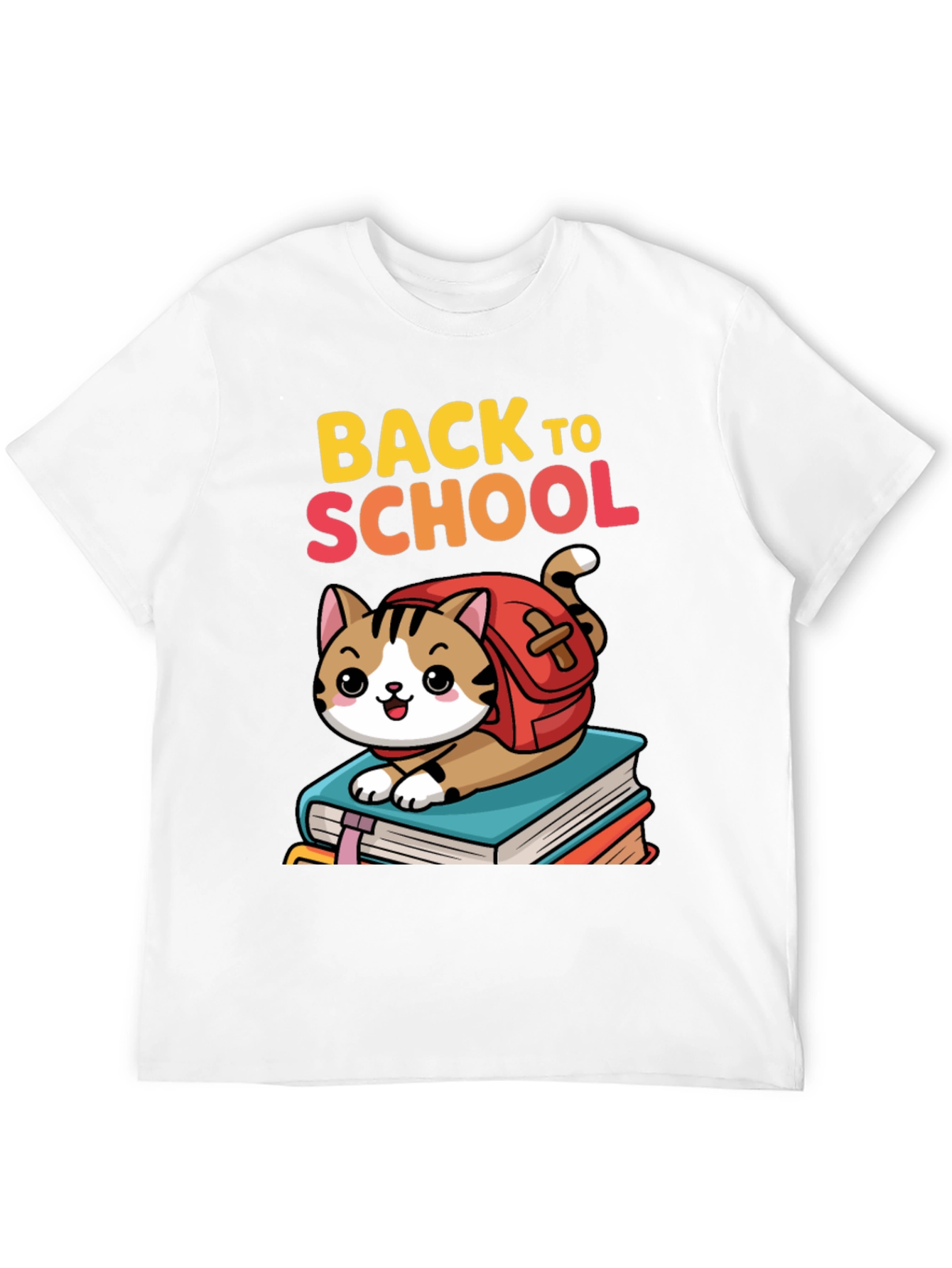 Back to School Cat T-Shirt
