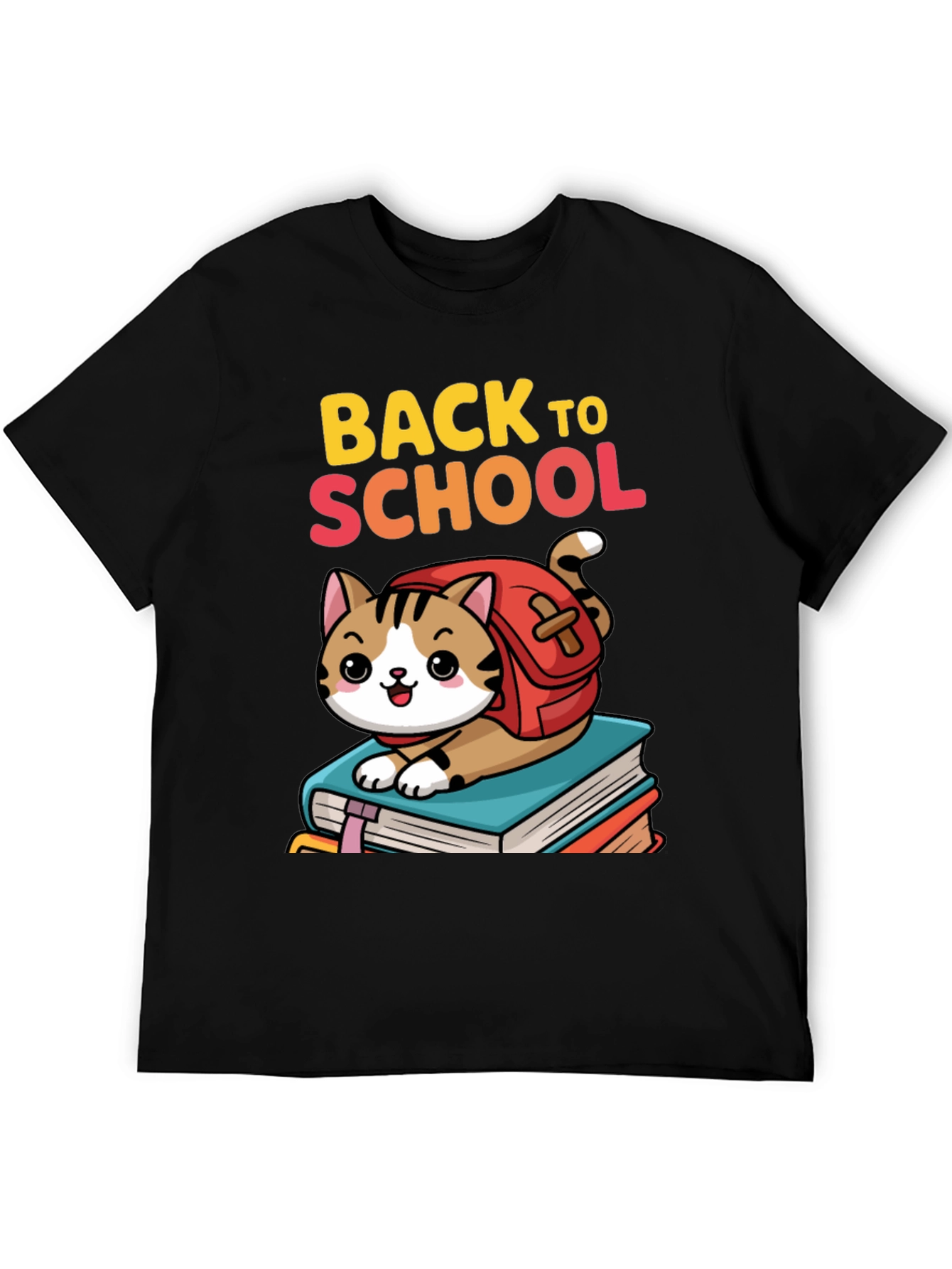 Back to School Cat T-Shirt