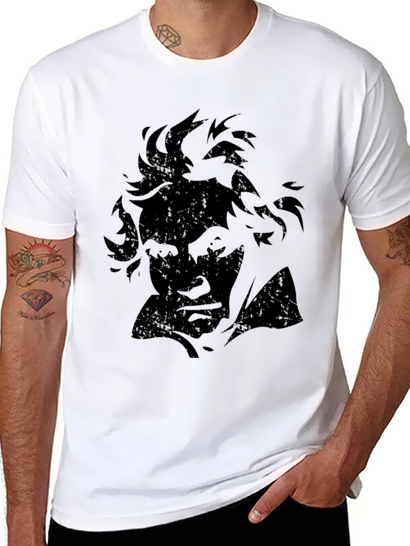 Beethoven Graphic Tee - Classic Black T-Shirt
