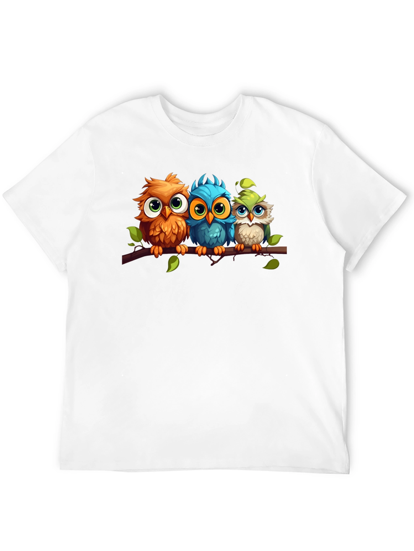 Cute Cartoon Owl T-Shirt