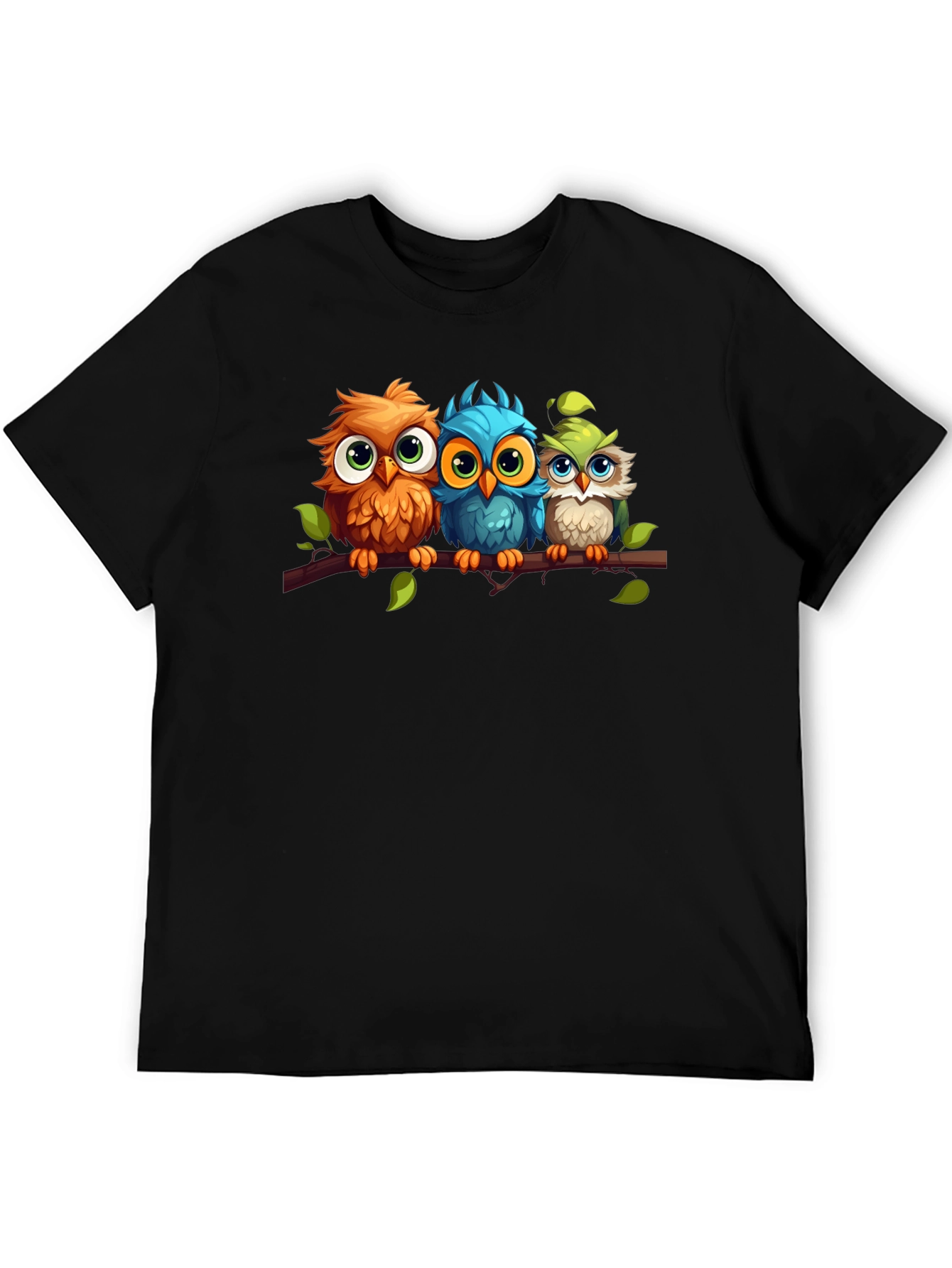 Cute Cartoon Owl T-Shirt