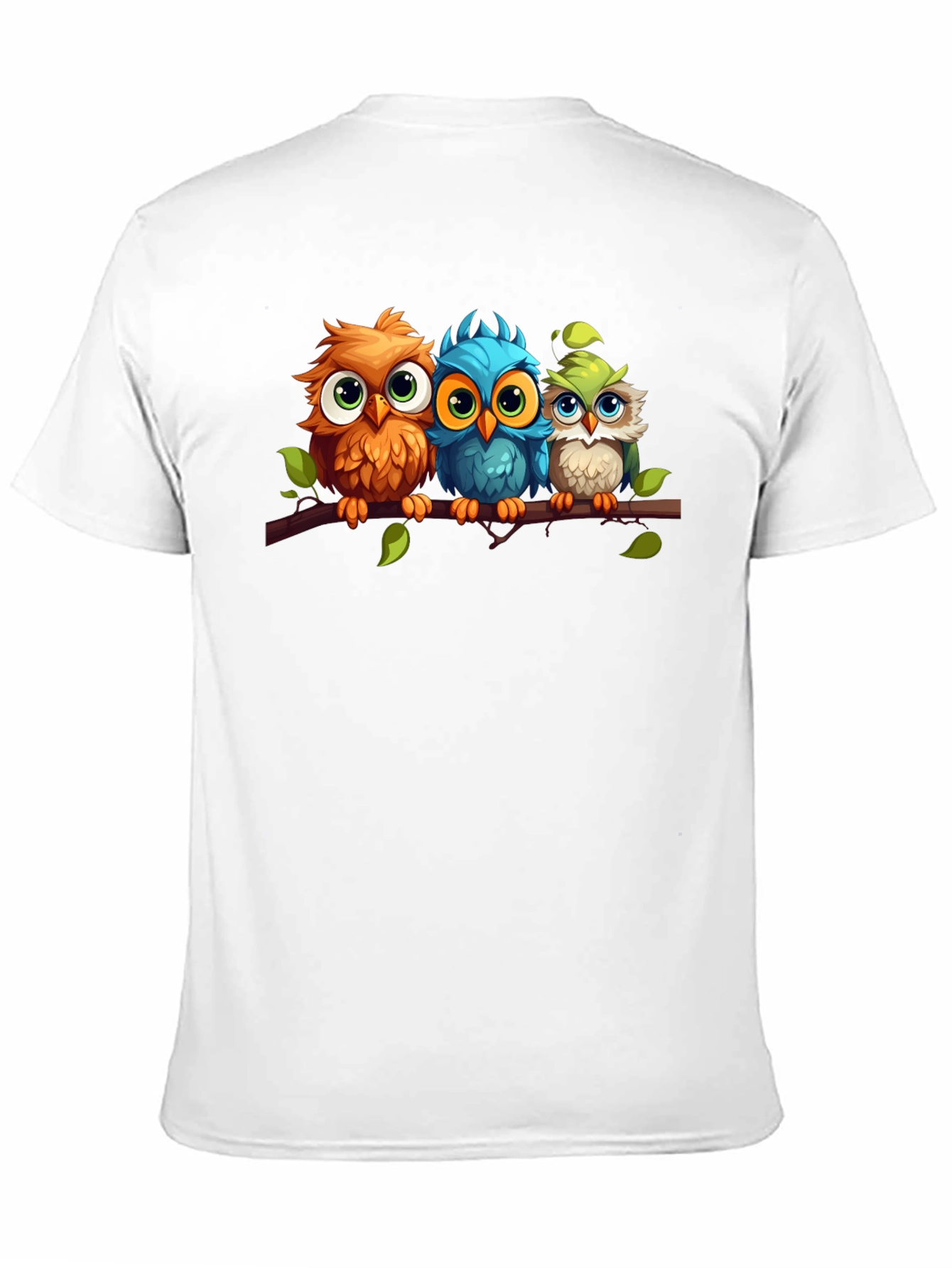 Cute Cartoon Owl T-Shirt