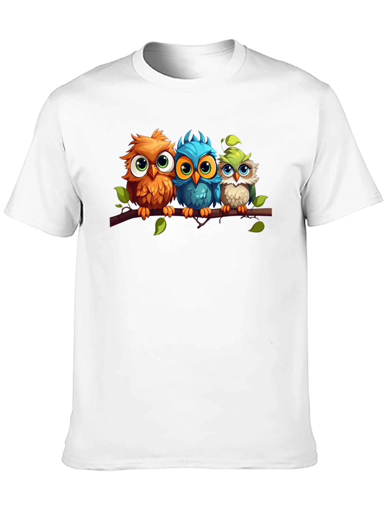 Cute Cartoon Owl T-Shirt