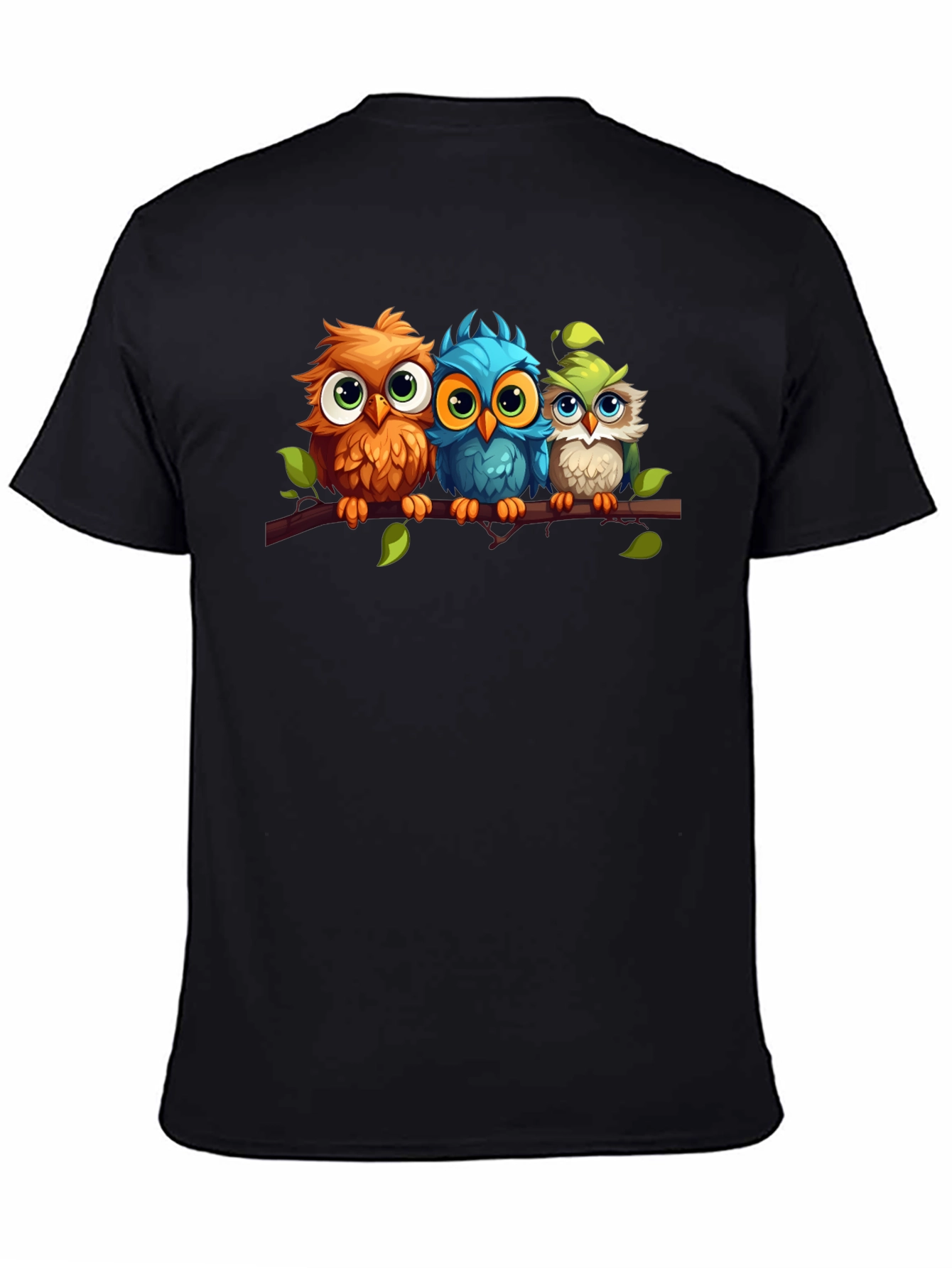 Cute Cartoon Owl T-Shirt