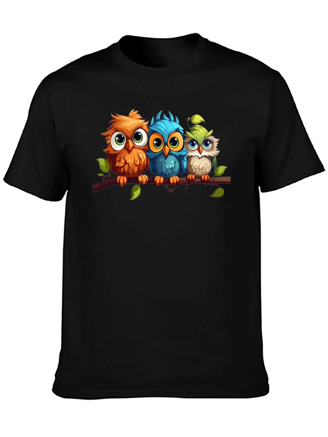 Cute Cartoon Owl T-Shirt