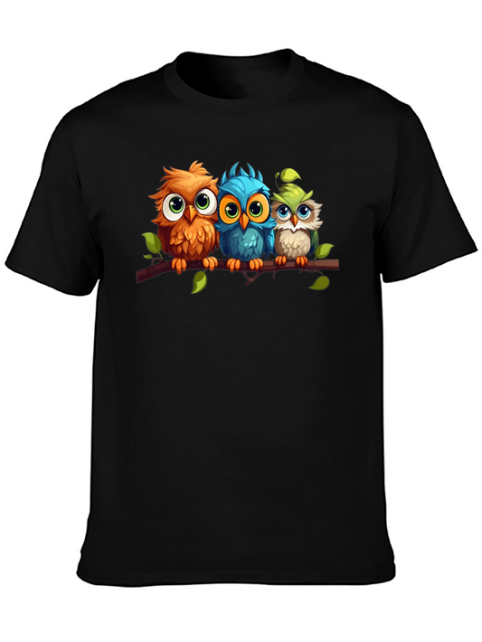 Cute Cartoon Owl T-Shirt