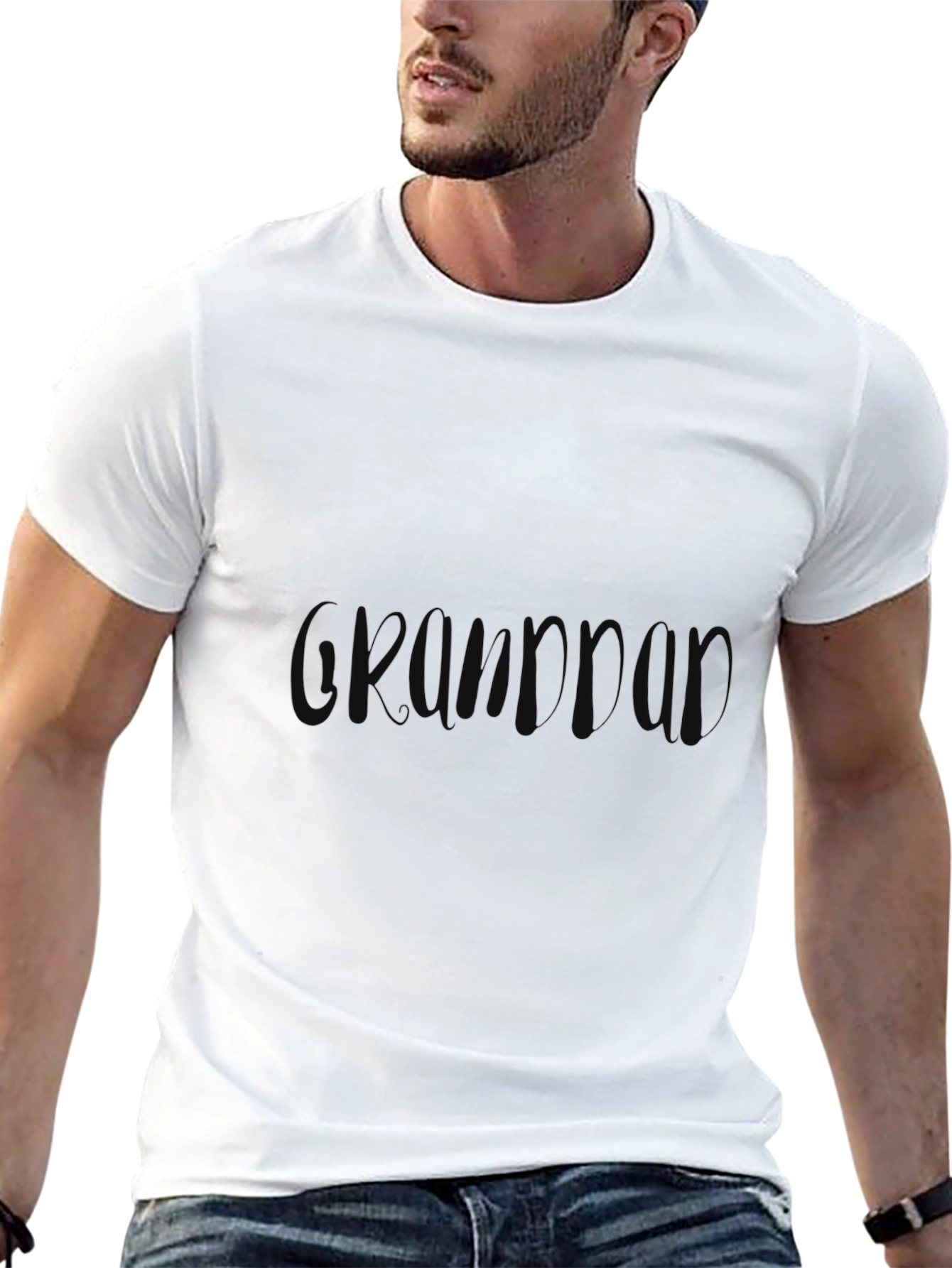 Mens Black Grampon Graphic Tee