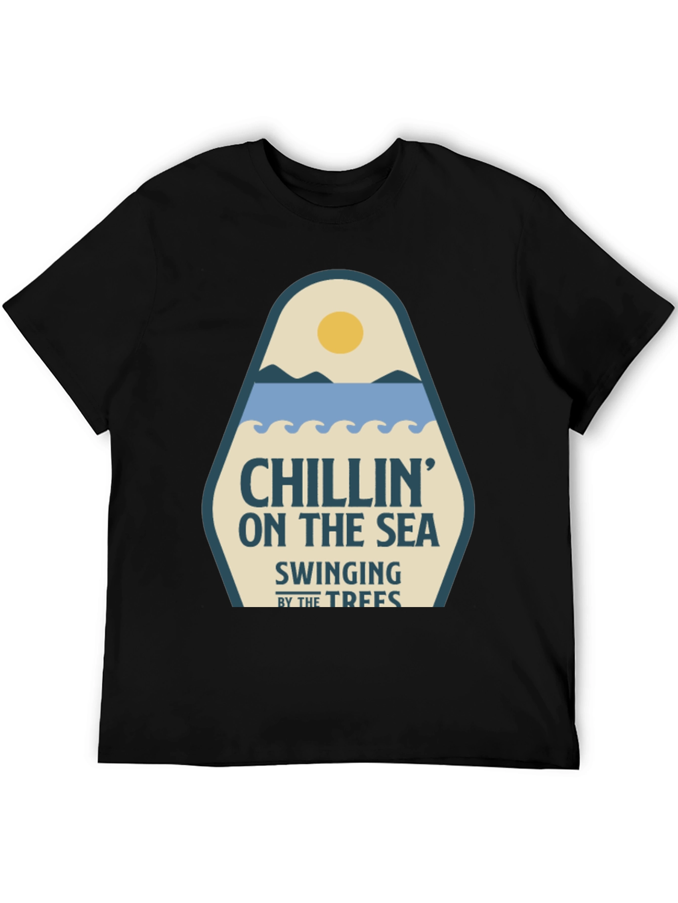 Chillin On The Sea Graphic T-Shirt