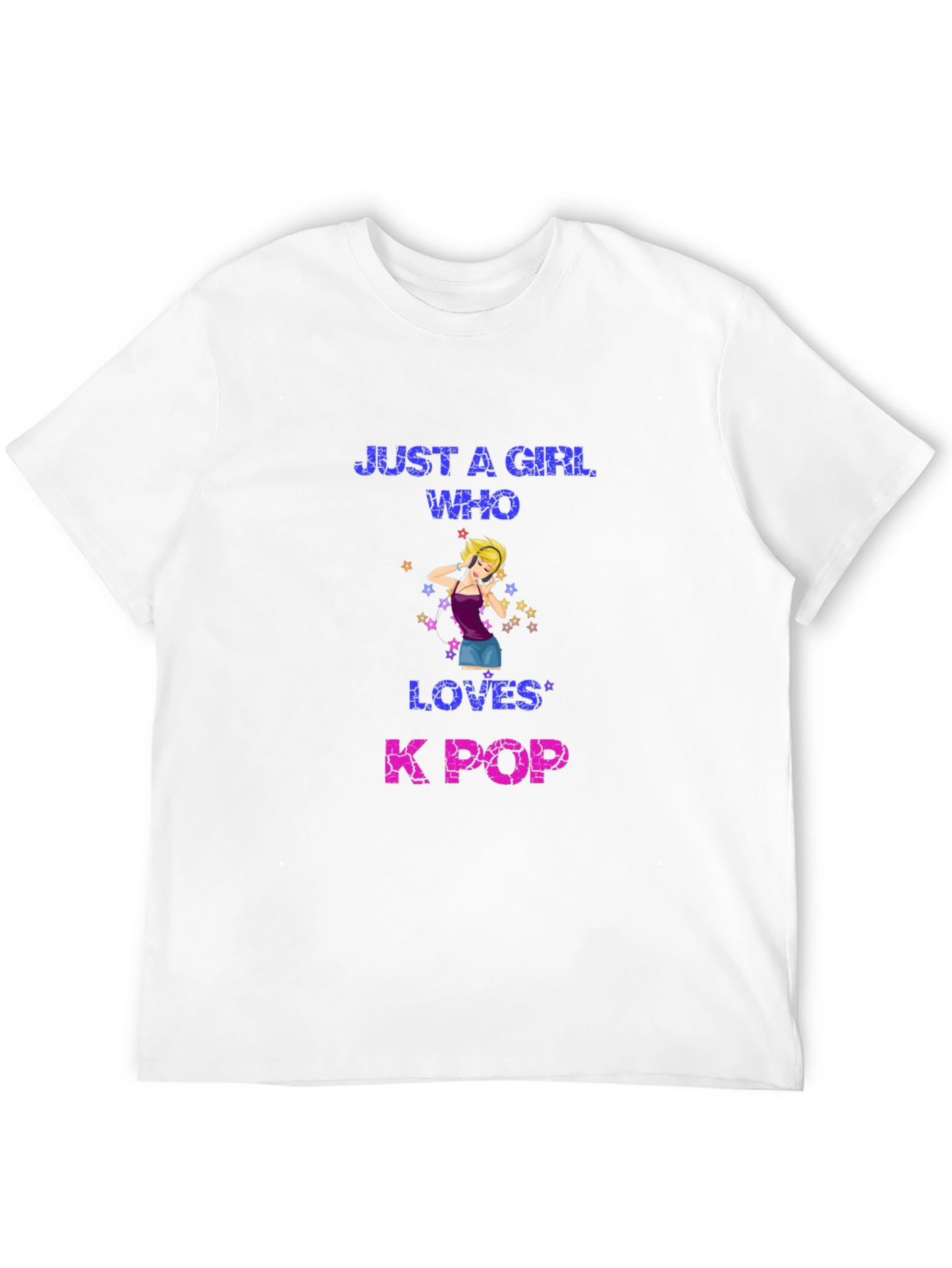 Just a Girl Who Loves K-Pop T-Shirt
