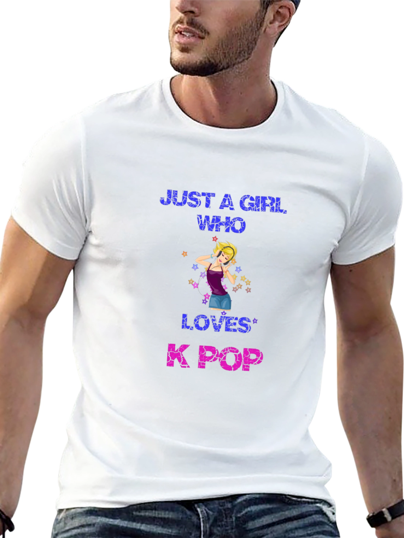 Just a Girl Who Loves K-Pop T-Shirt