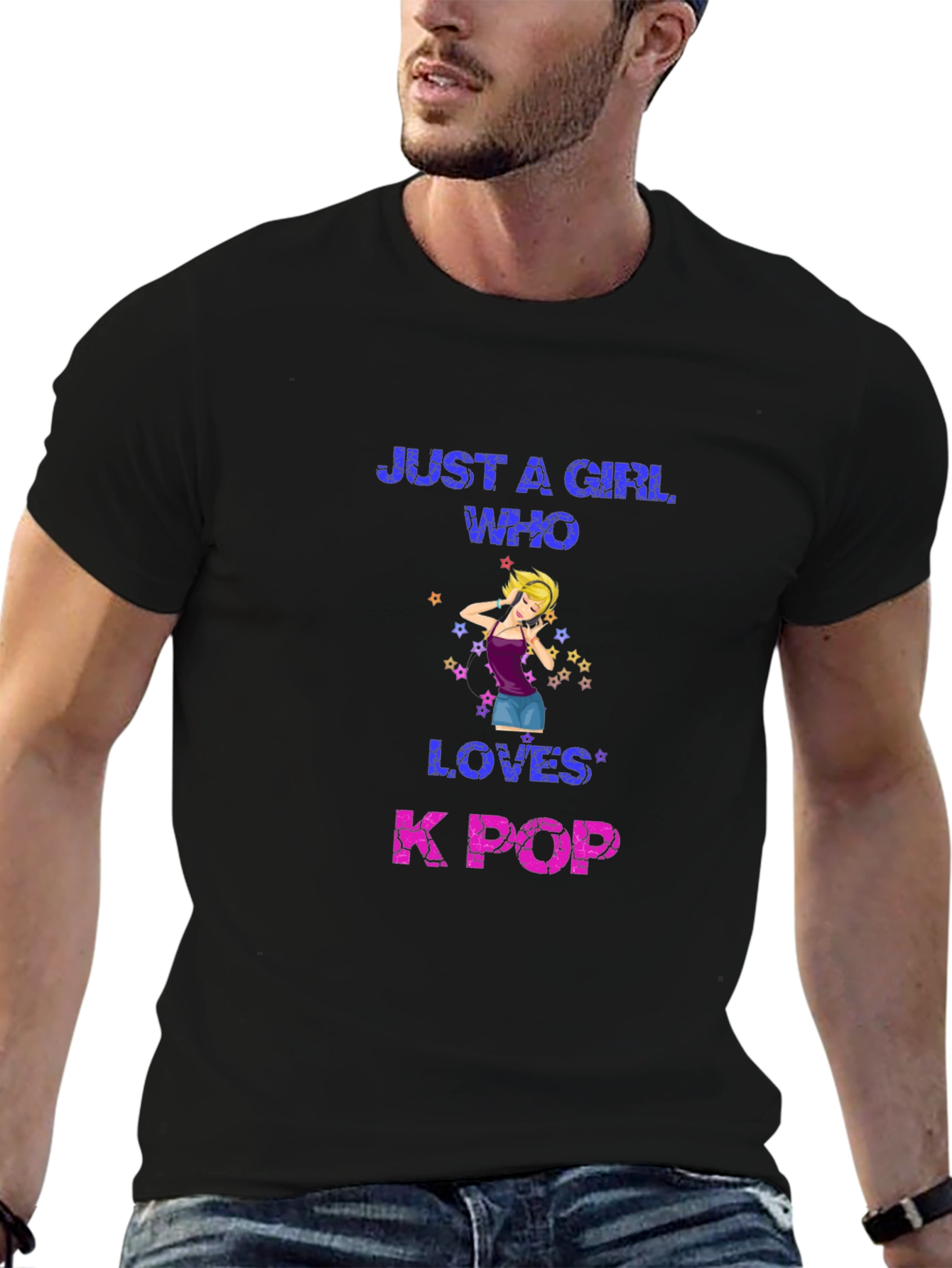 Just a Girl Who Loves K-Pop T-Shirt