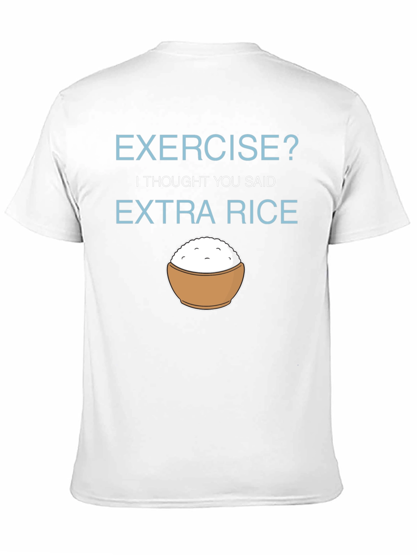 Extra Rice Funny Graphic T-Shirt