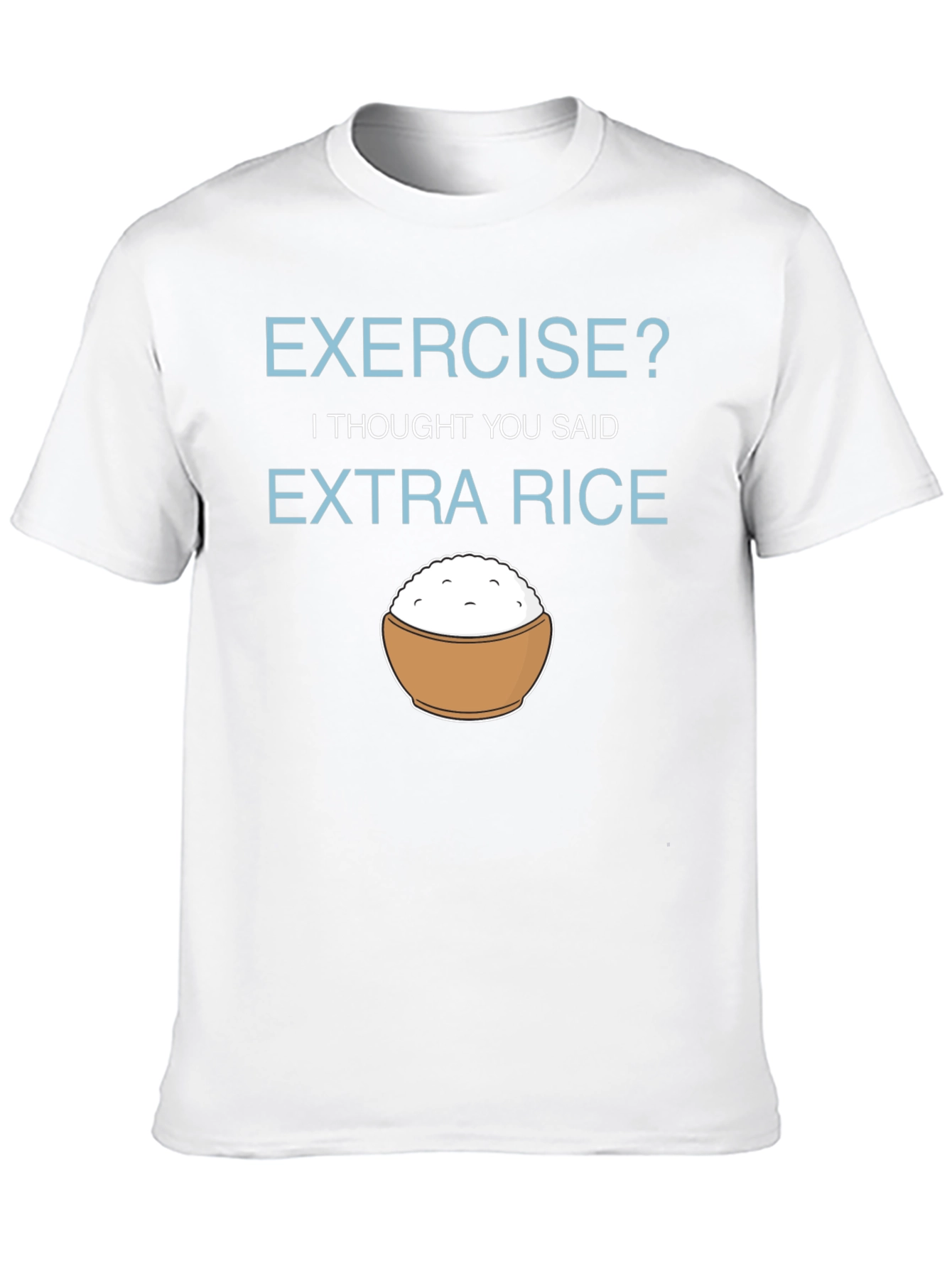 Extra Rice Funny Graphic T-Shirt