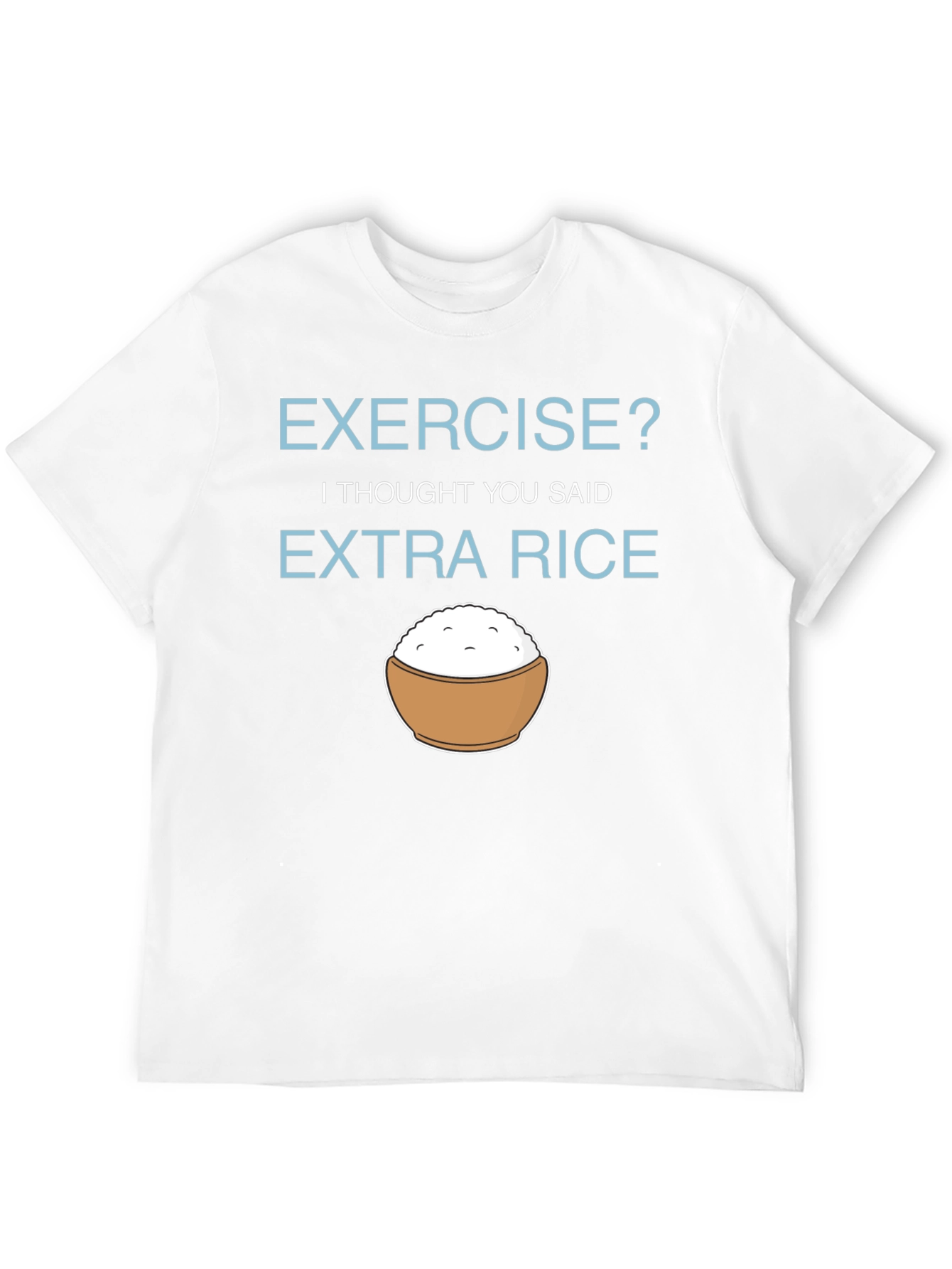 Extra Rice Funny Graphic T-Shirt